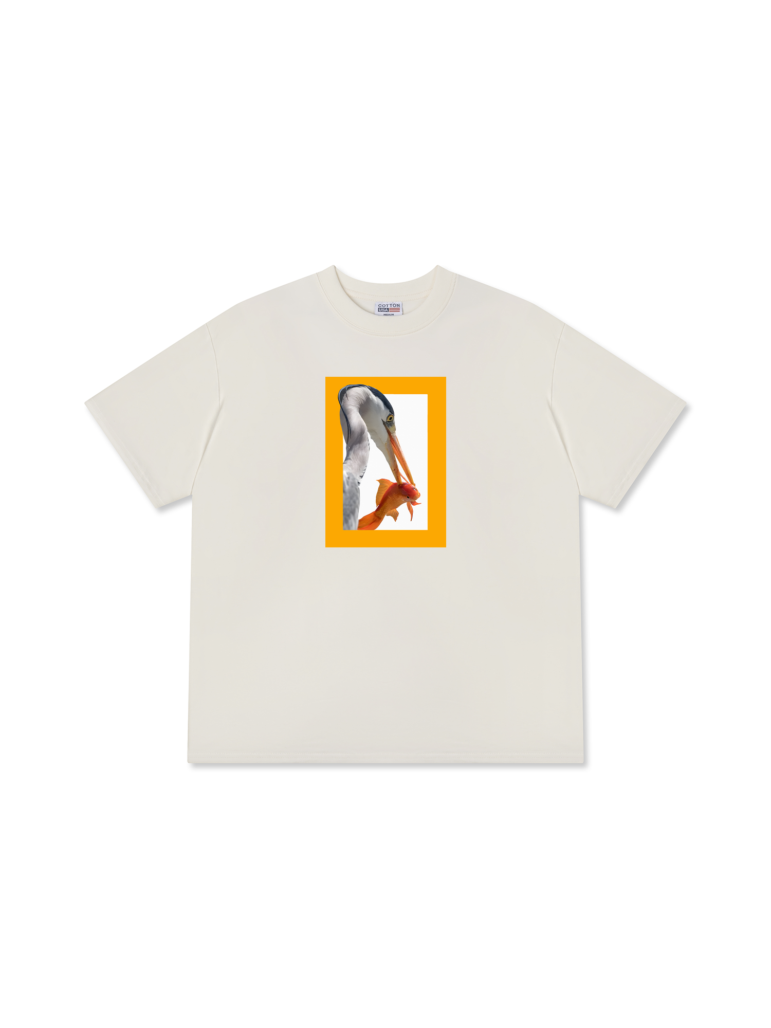 Áo Thun Relaxed Fit Wild Life Fish Hunting