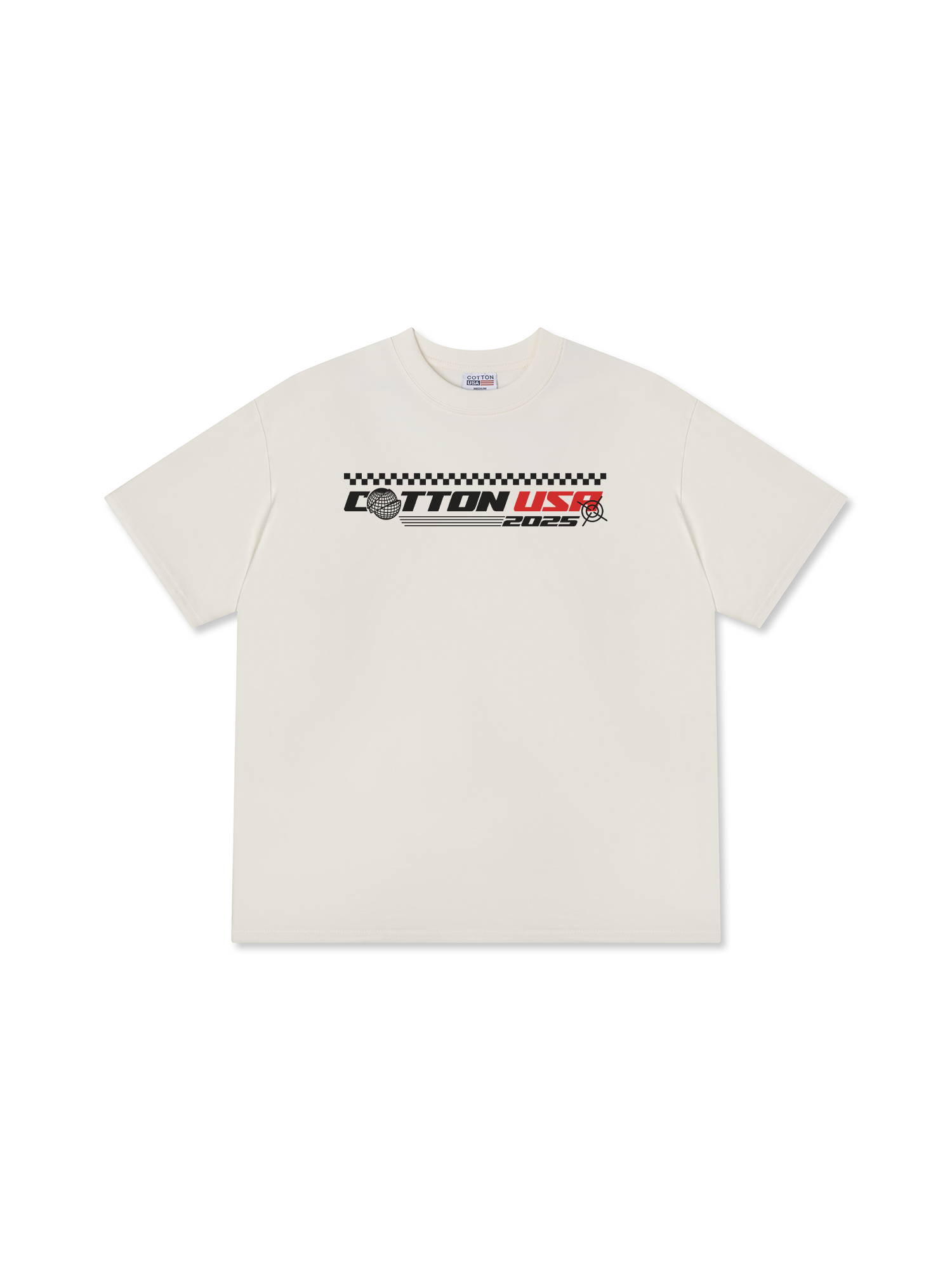 Áo Thun Relaxed Fit USA Target Mode