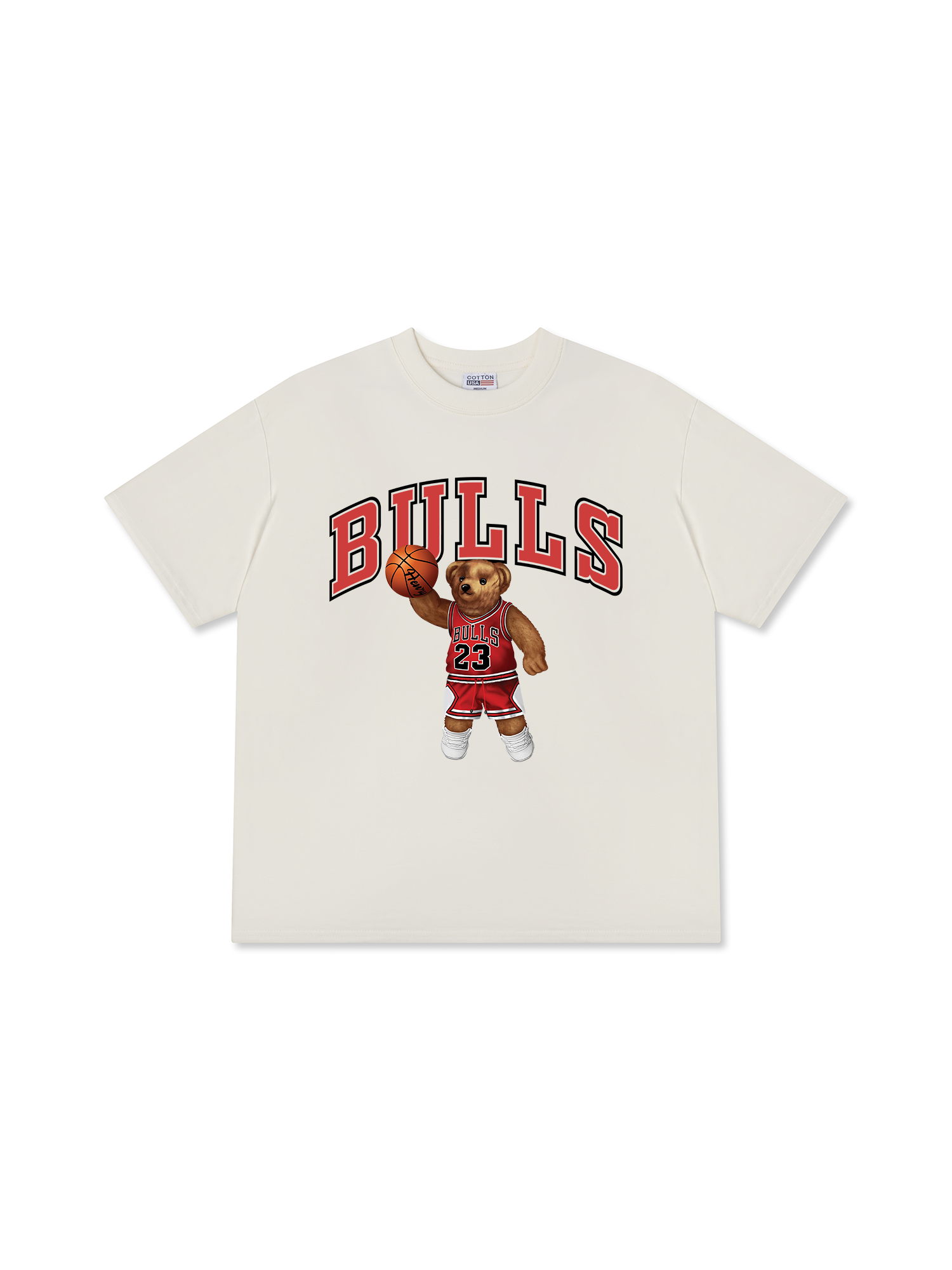 Áo Thun Relaxed Fit Basketball BullBear