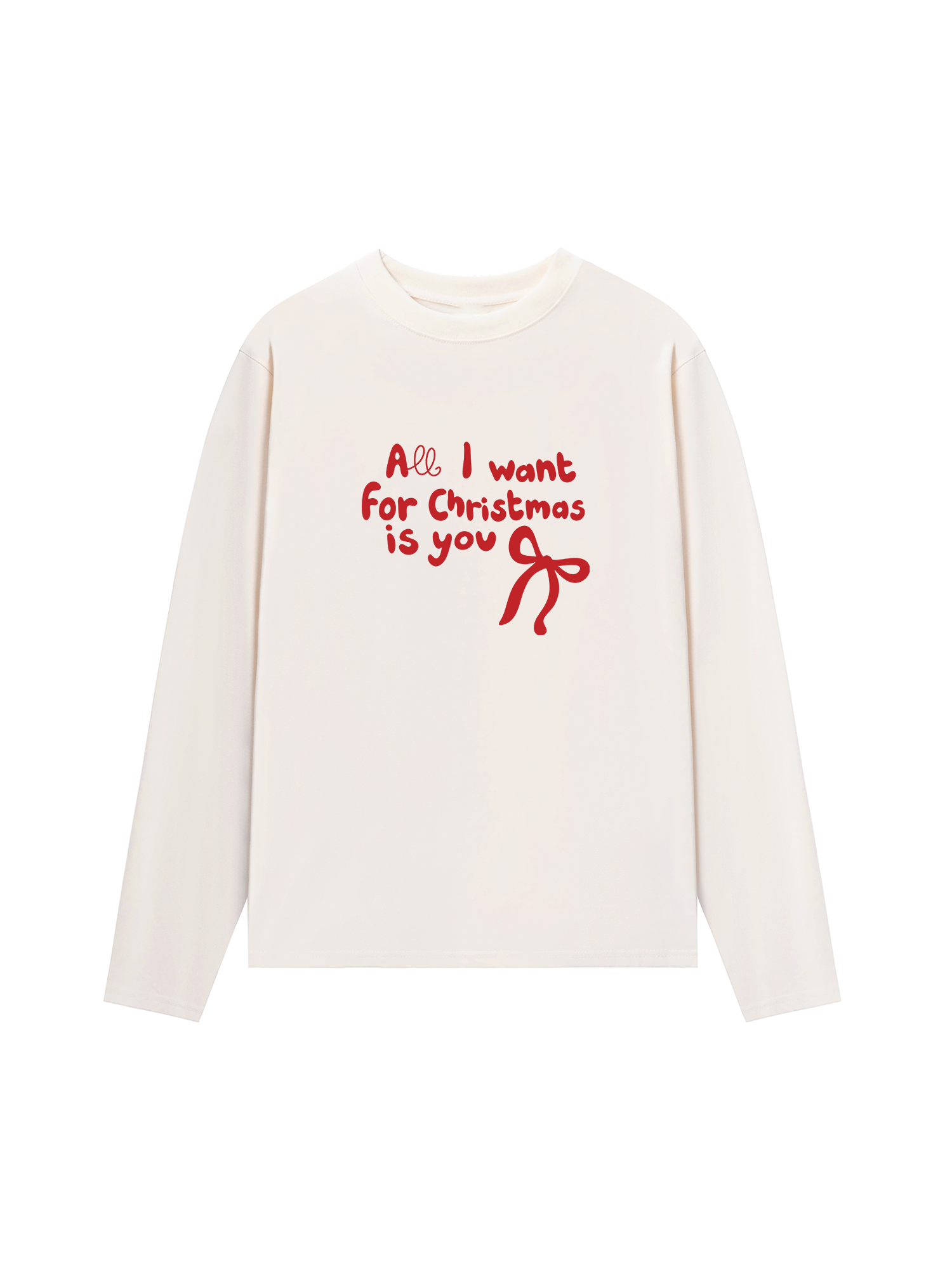 Áo Thun Dài Tay All I Want For Christmas Is You