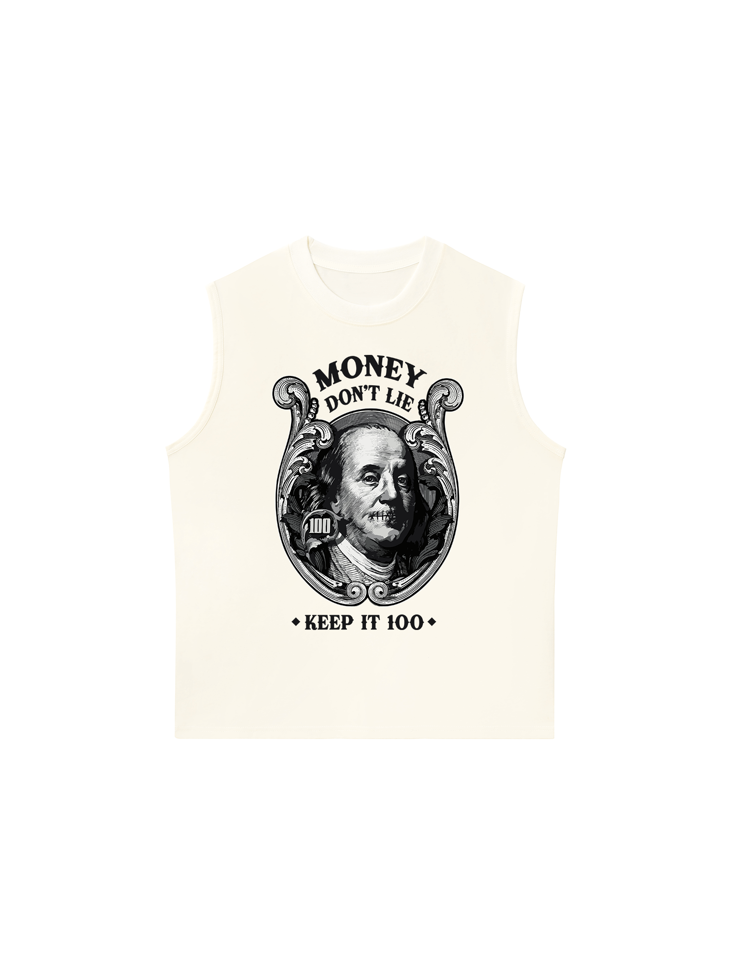 Áo Ba Lỗ Relaxed Fit Money Don_t Lie
