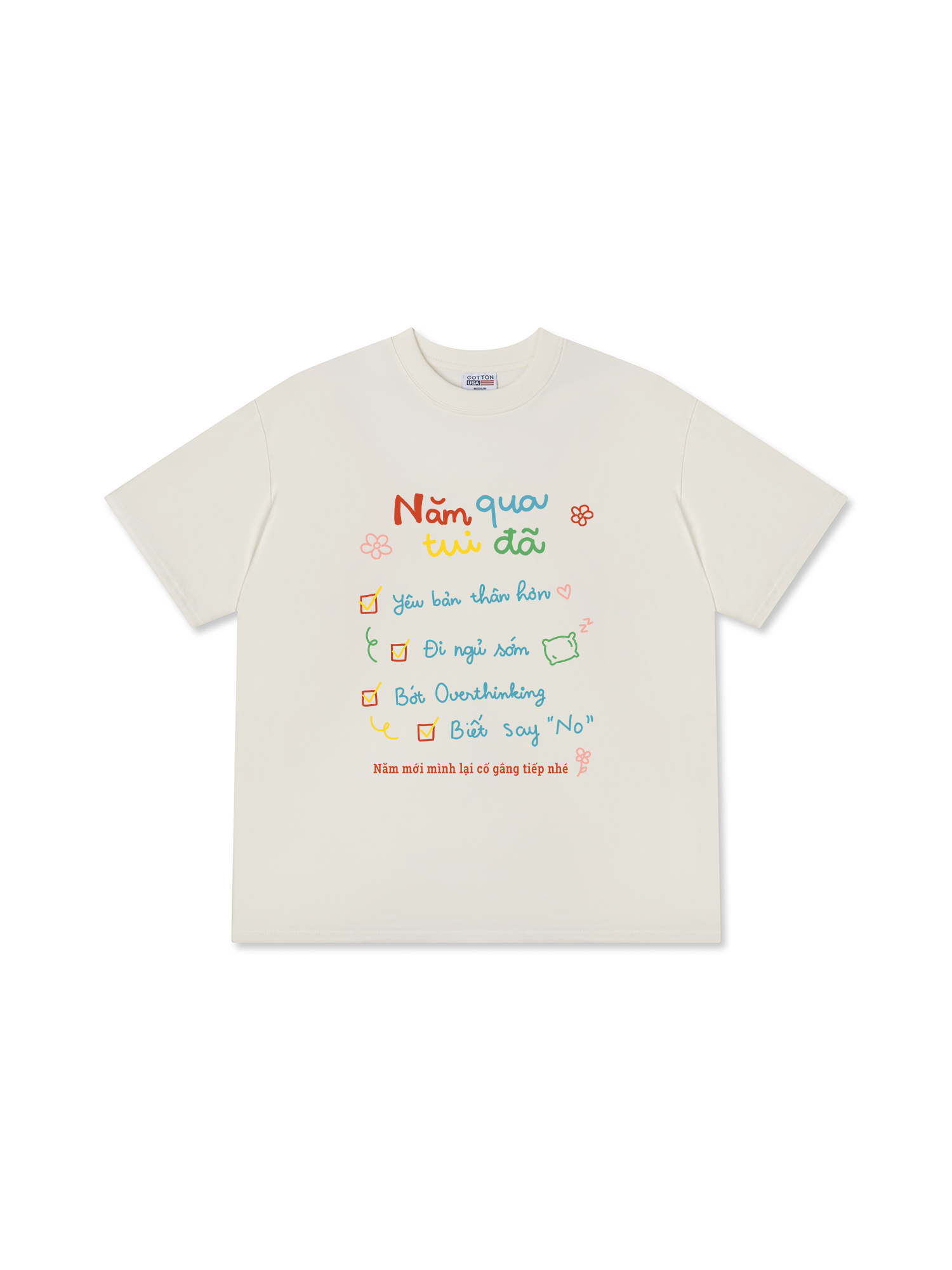 Áo Thun Relaxed Fit Năm Qua Tui Đã