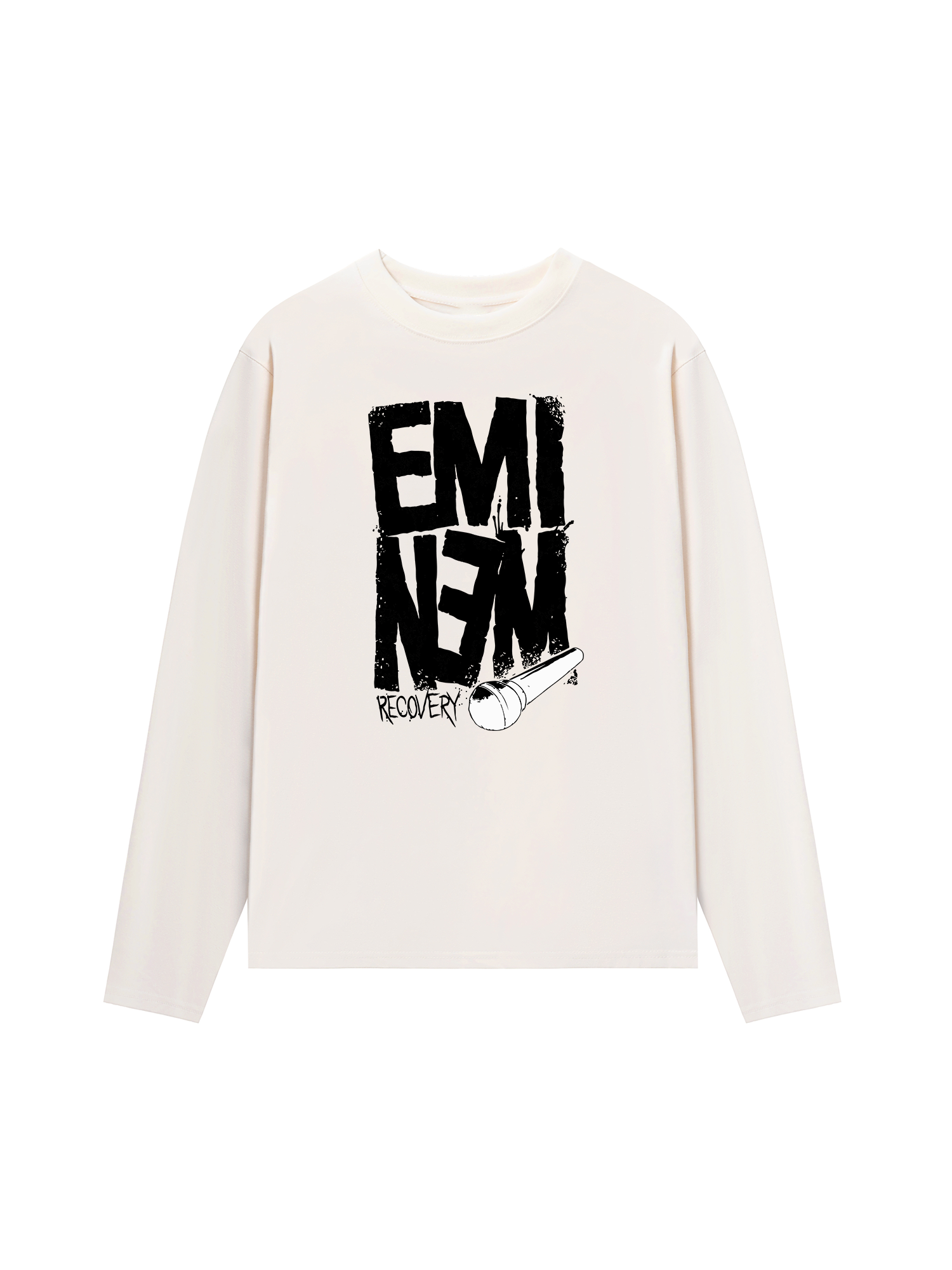 Áo Thun Dài Tay Rapper Eminem Recovery