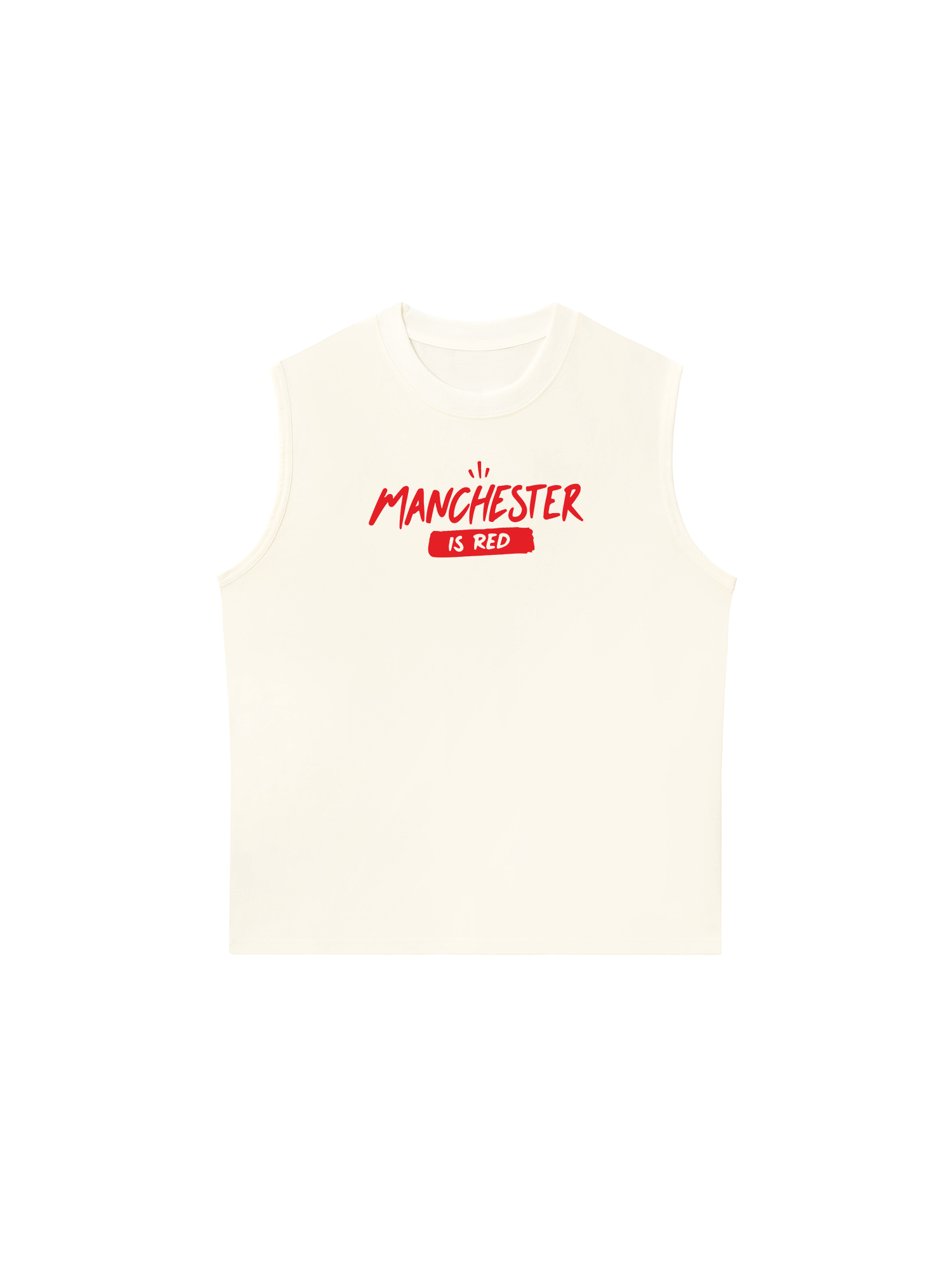 Áo Ba Lỗ Relaxed Fit Manchester Is Red