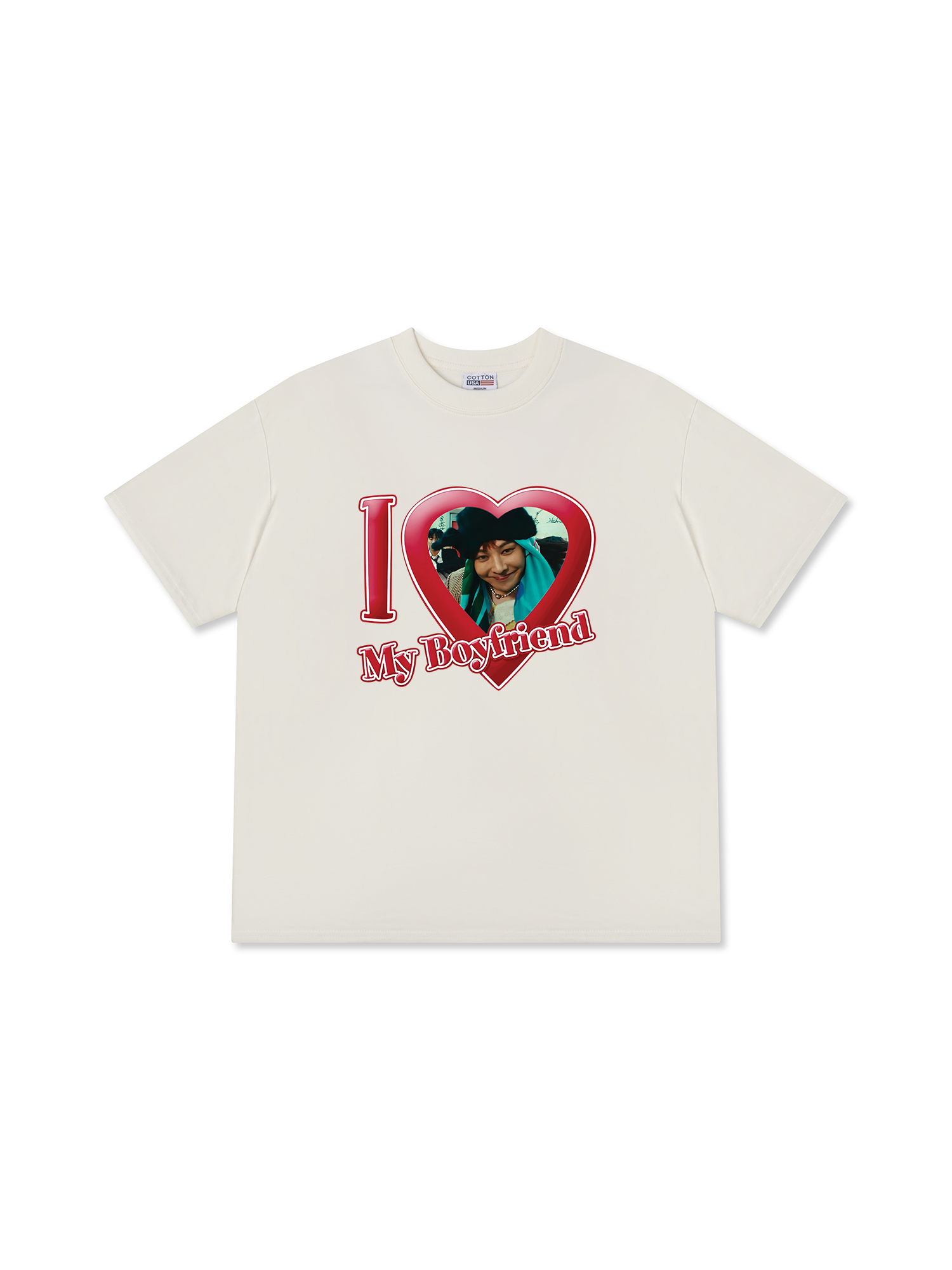 Áo Thun Relaxed Fit Idols G-Dragon I Love My Boyfriend