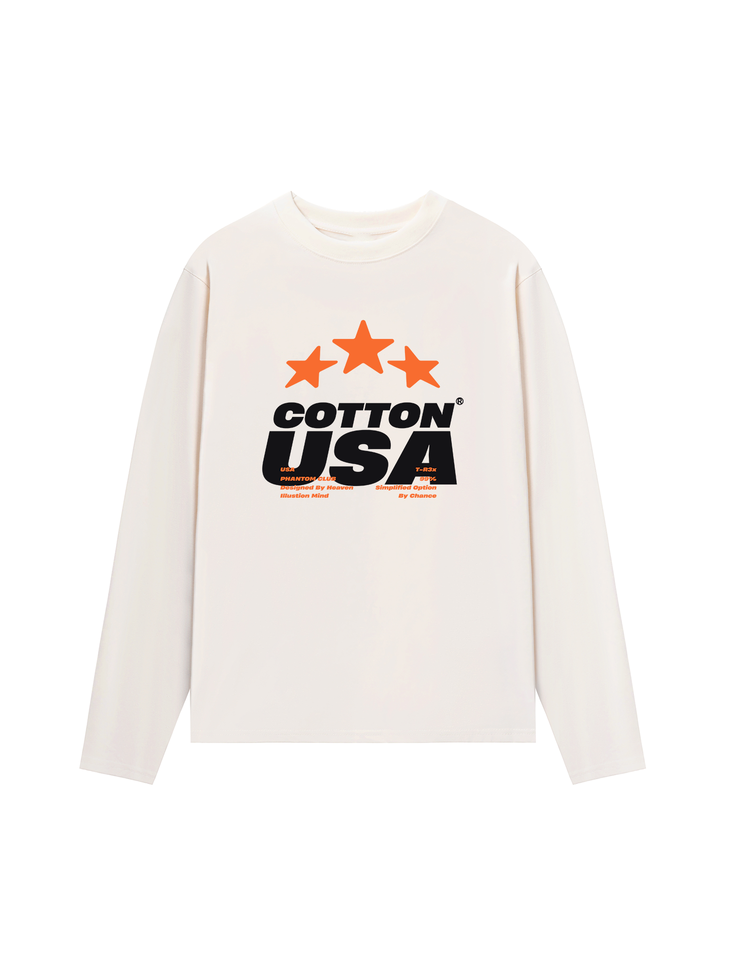 Áo Thun Dài Tay USA Fliction Star