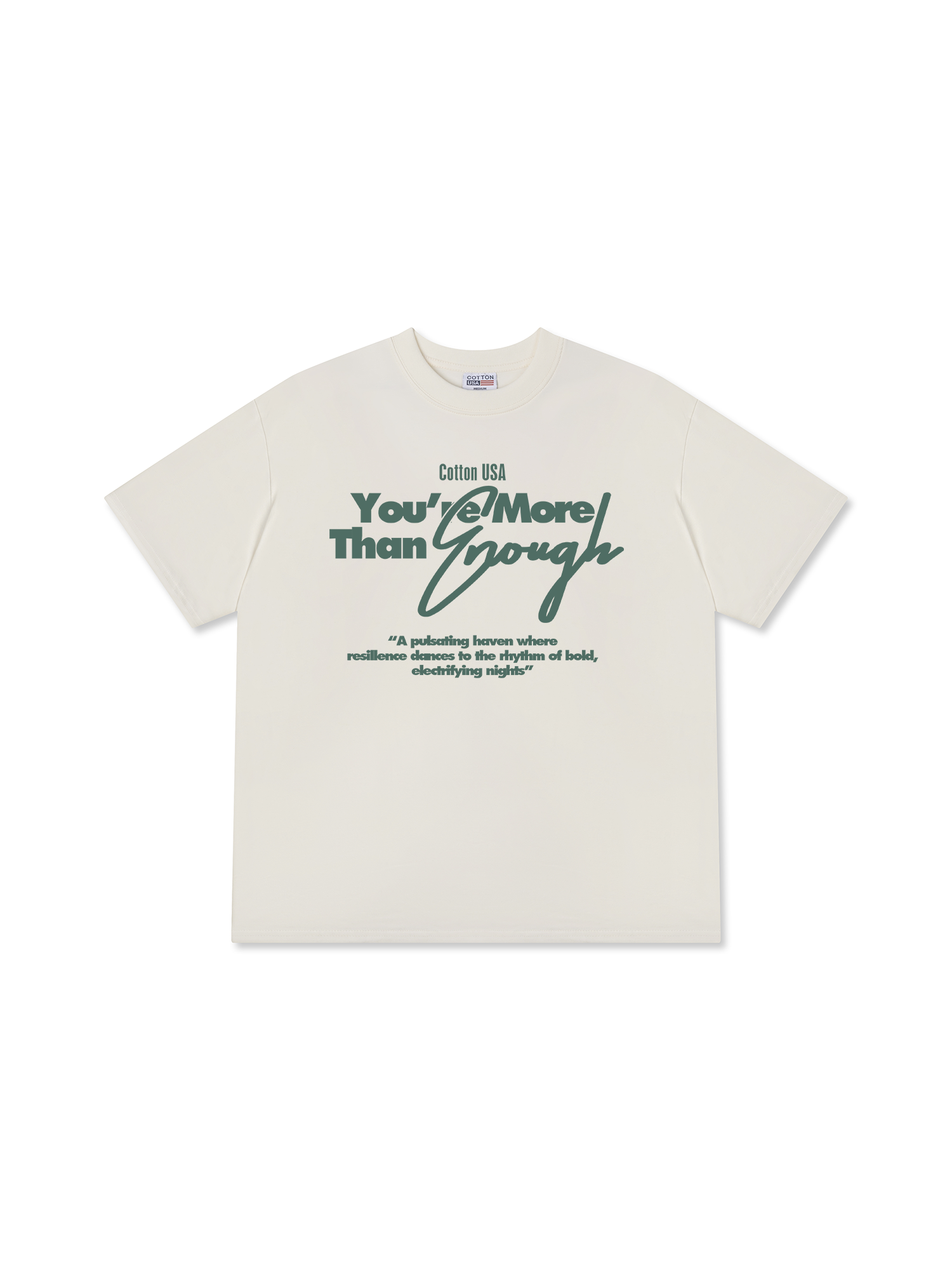 Áo Thun Relaxed Fit USA More Than Enough