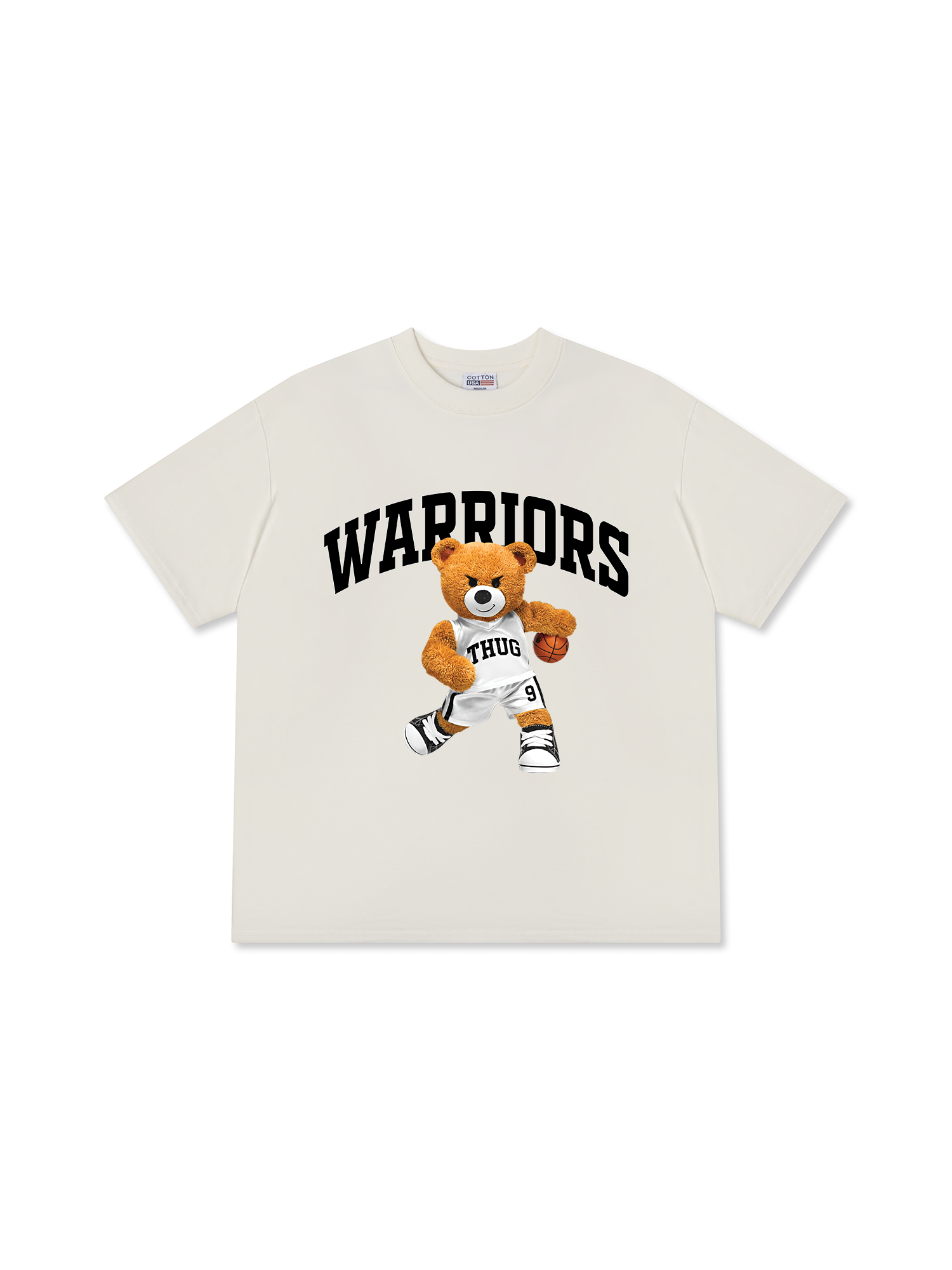 Áo Thun Relaxed Fit Basketball Warriors T