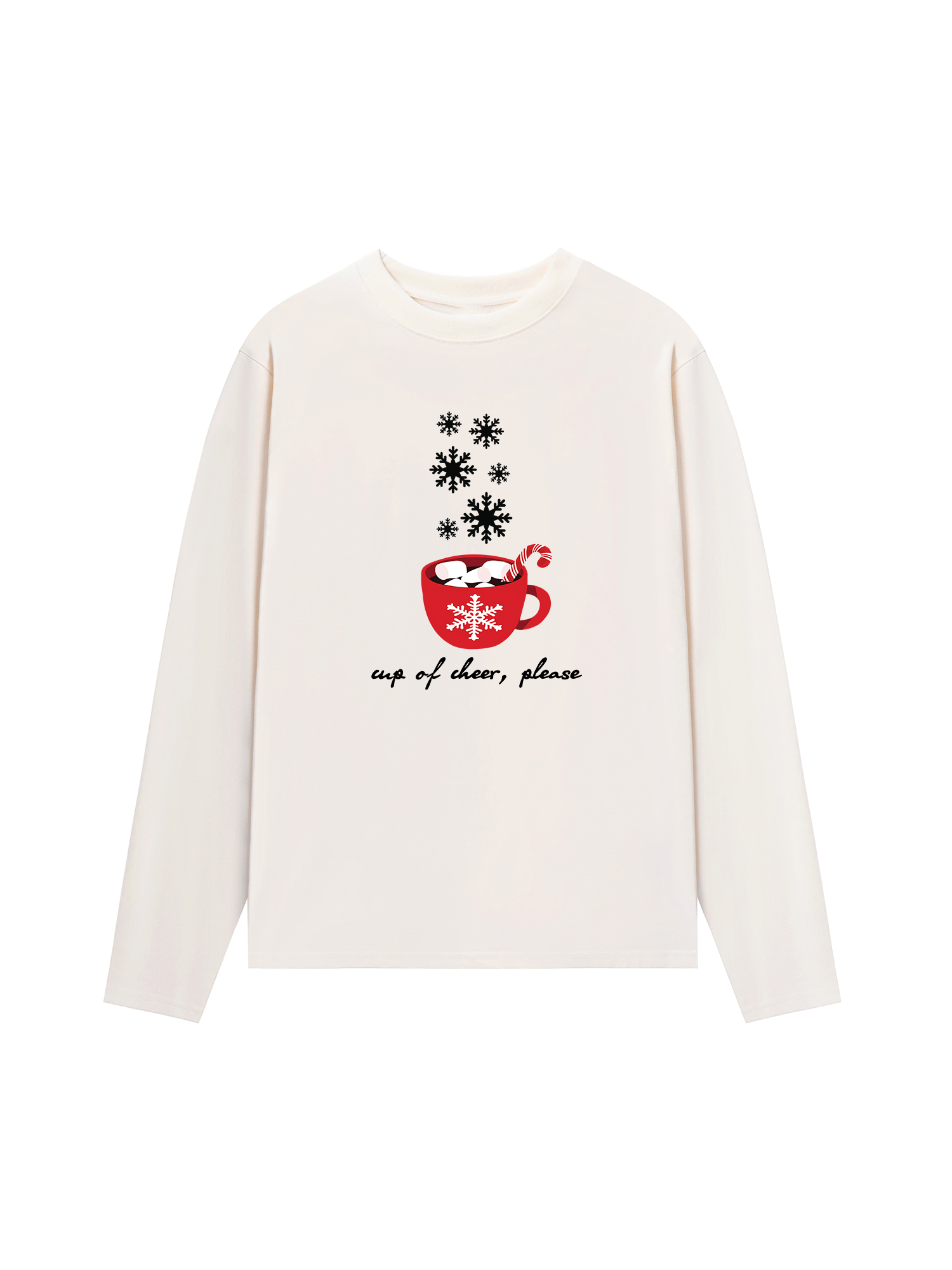 Áo Thun Dài Tay Holiday Cup Of Cheer