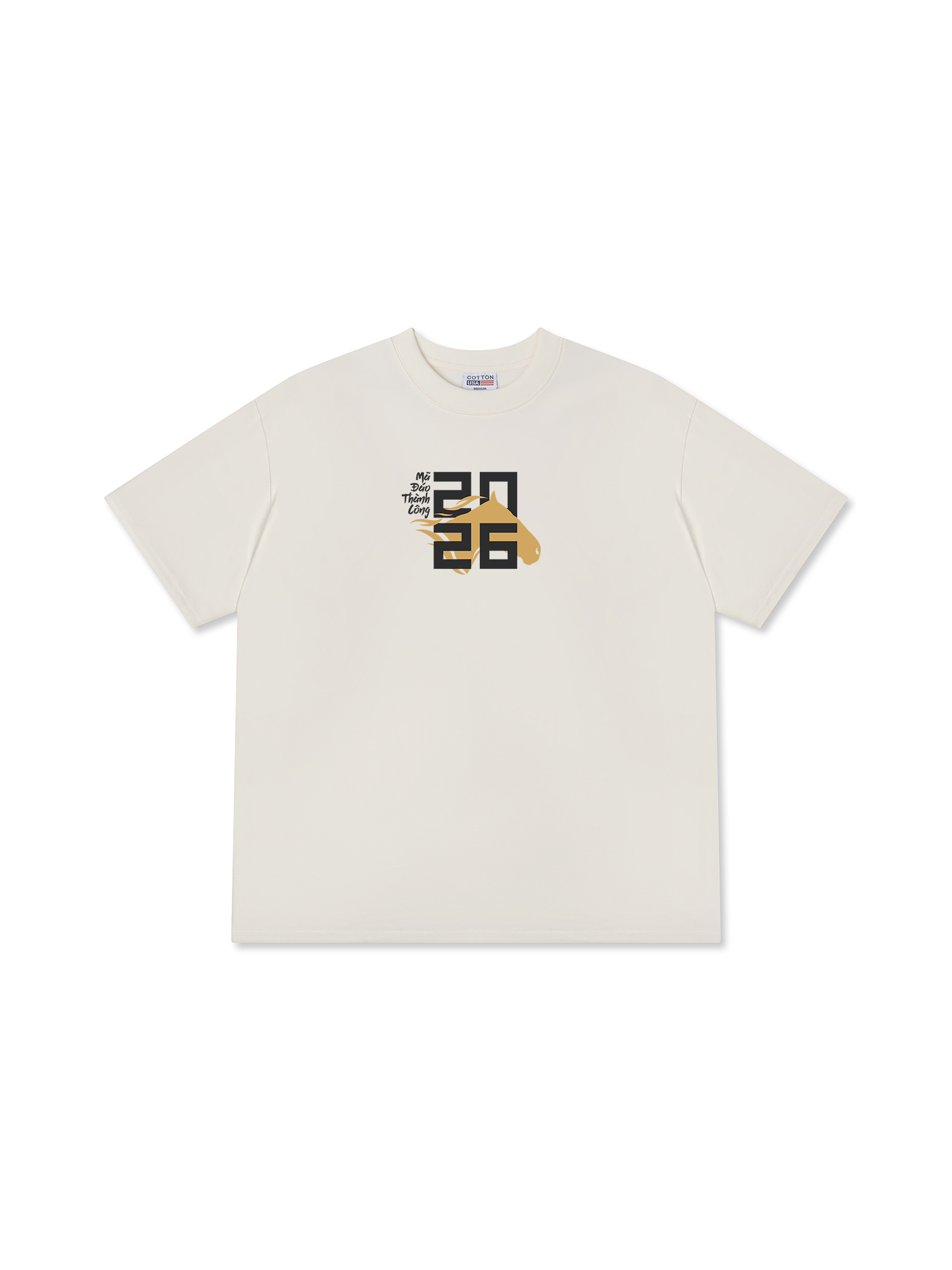 Áo Thun Relaxed Fit Phi Nước Đại