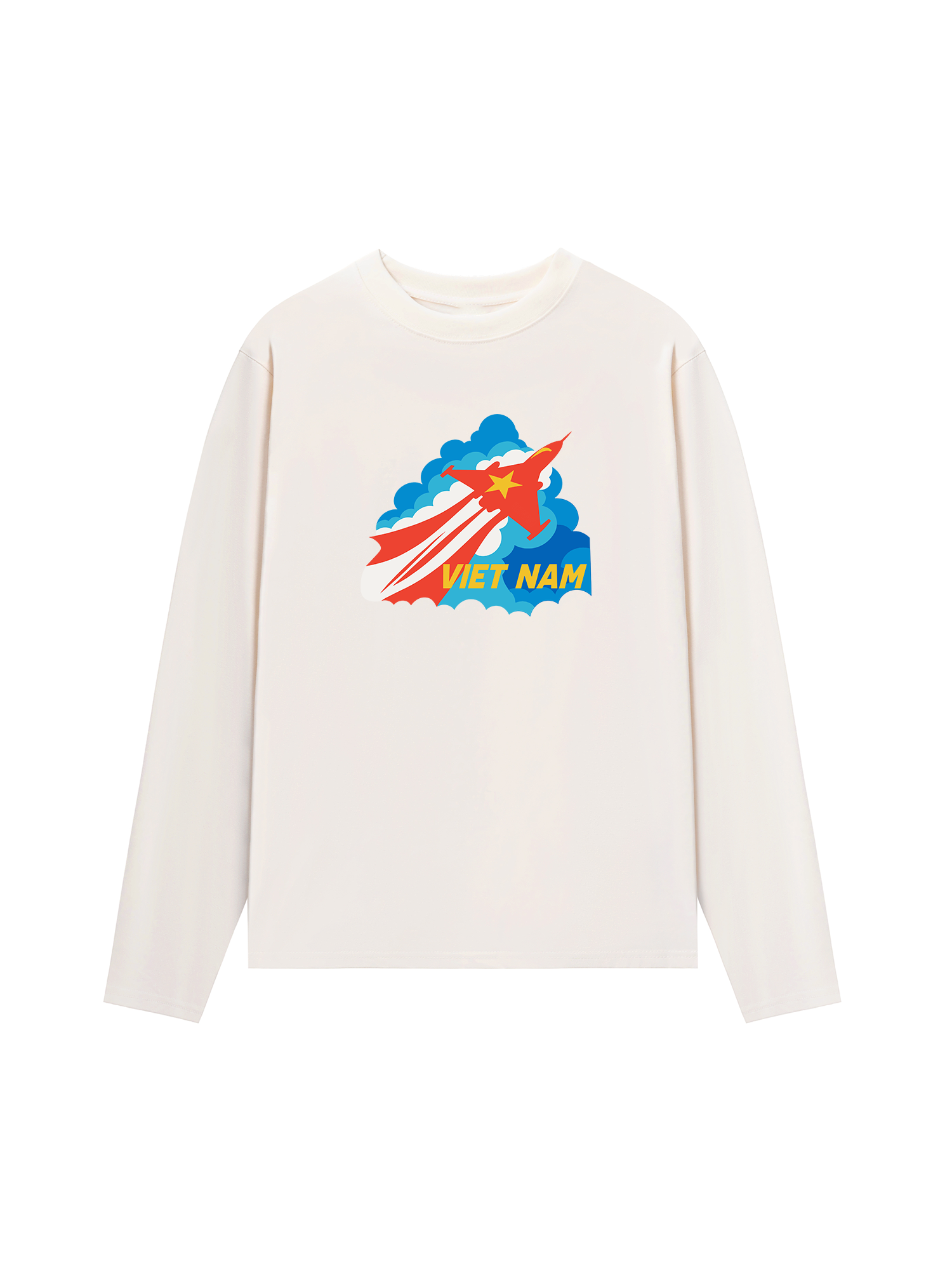 Áo Thun Dài Tay Phi Cơ Giải Phóng