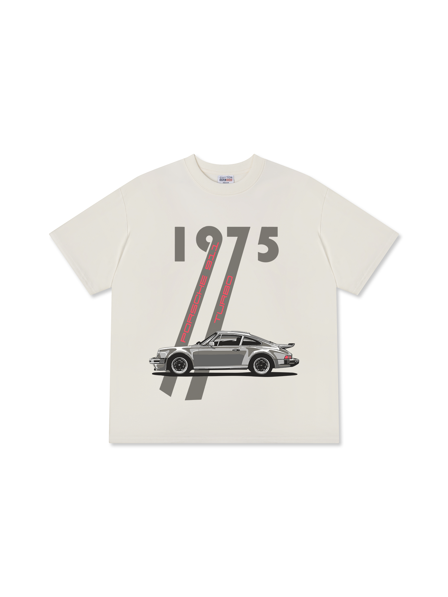 Áo Thun Relaxed Fit Porsche 911 Turbo 1975