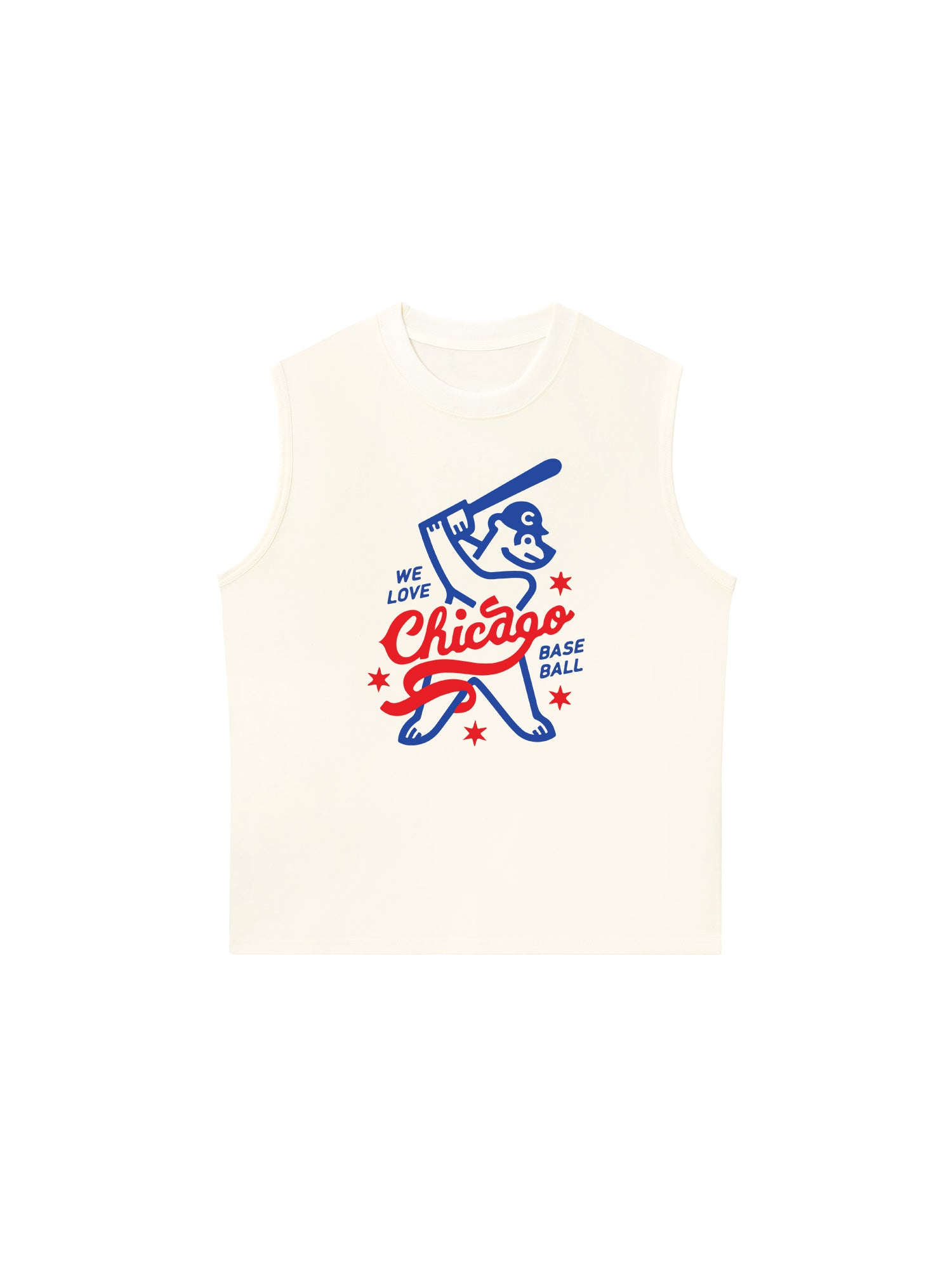 Áo Ba Lỗ Relaxed Fit We Love Baseball