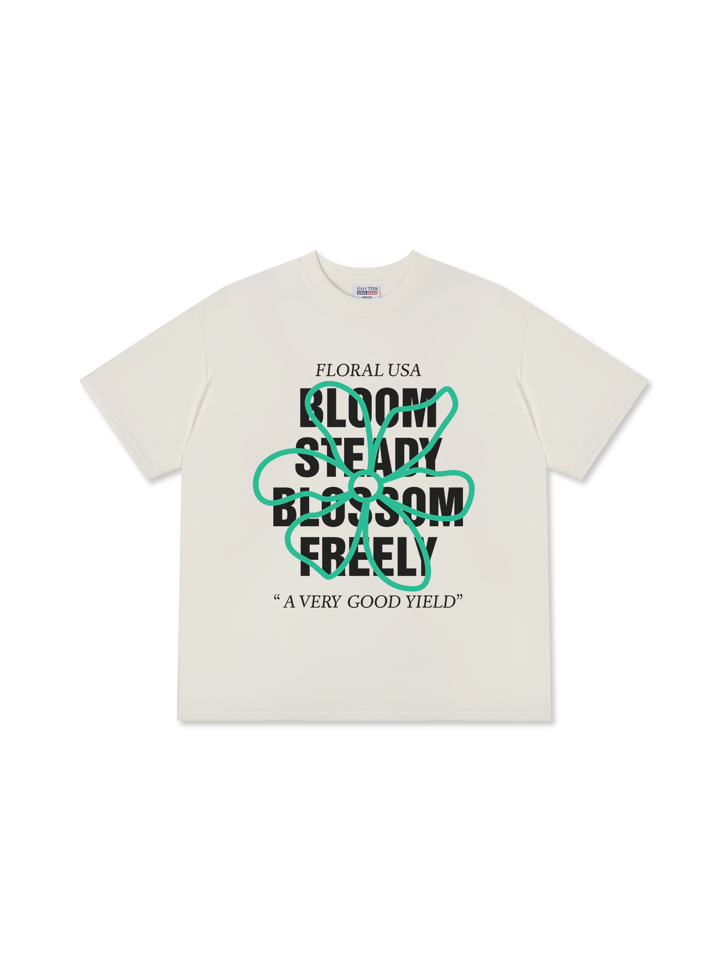 Áo Thun Relaxed Fit Floral Bloom Steady