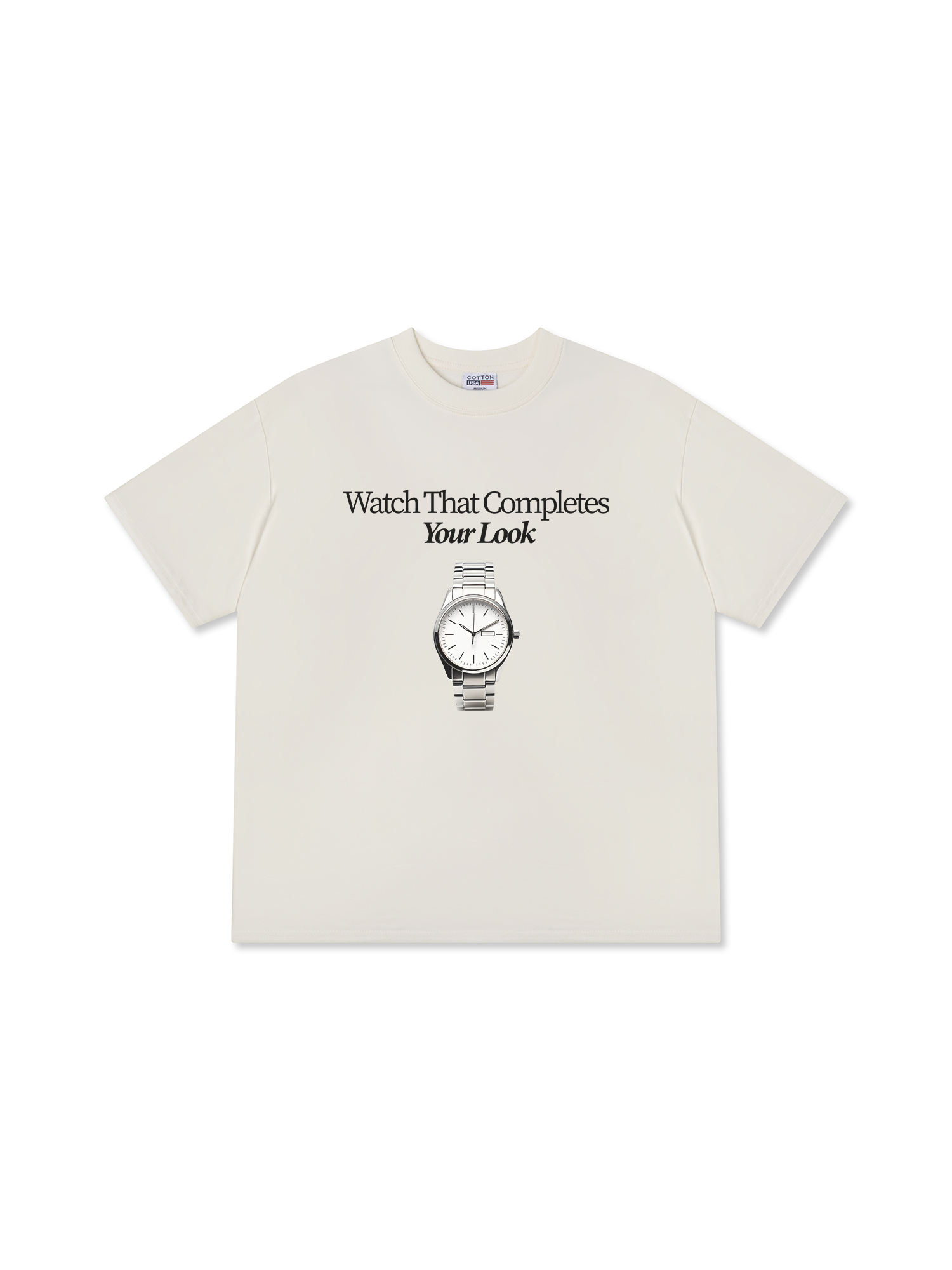 Áo Thun Relaxed Fit Watch That Completes