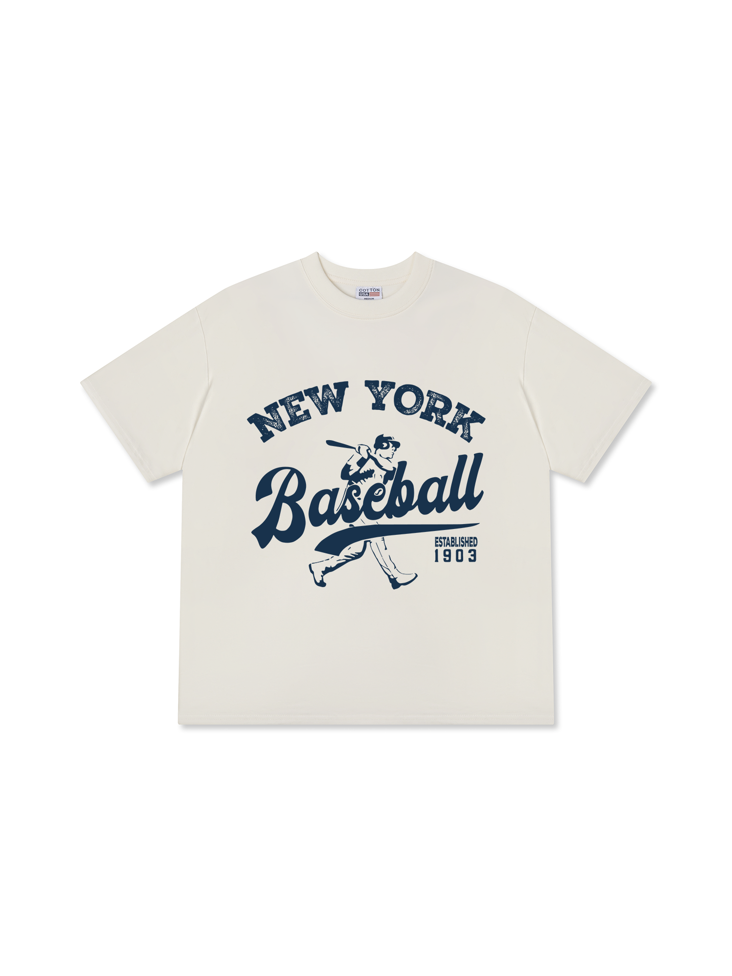 Áo Thun Relaxed Fit Baseball New York