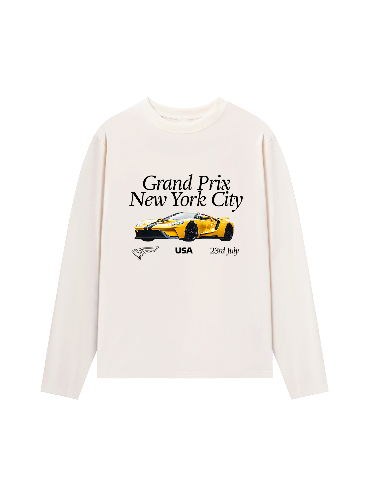 Áo Thun Dài Tay Ferrari Grand Prix