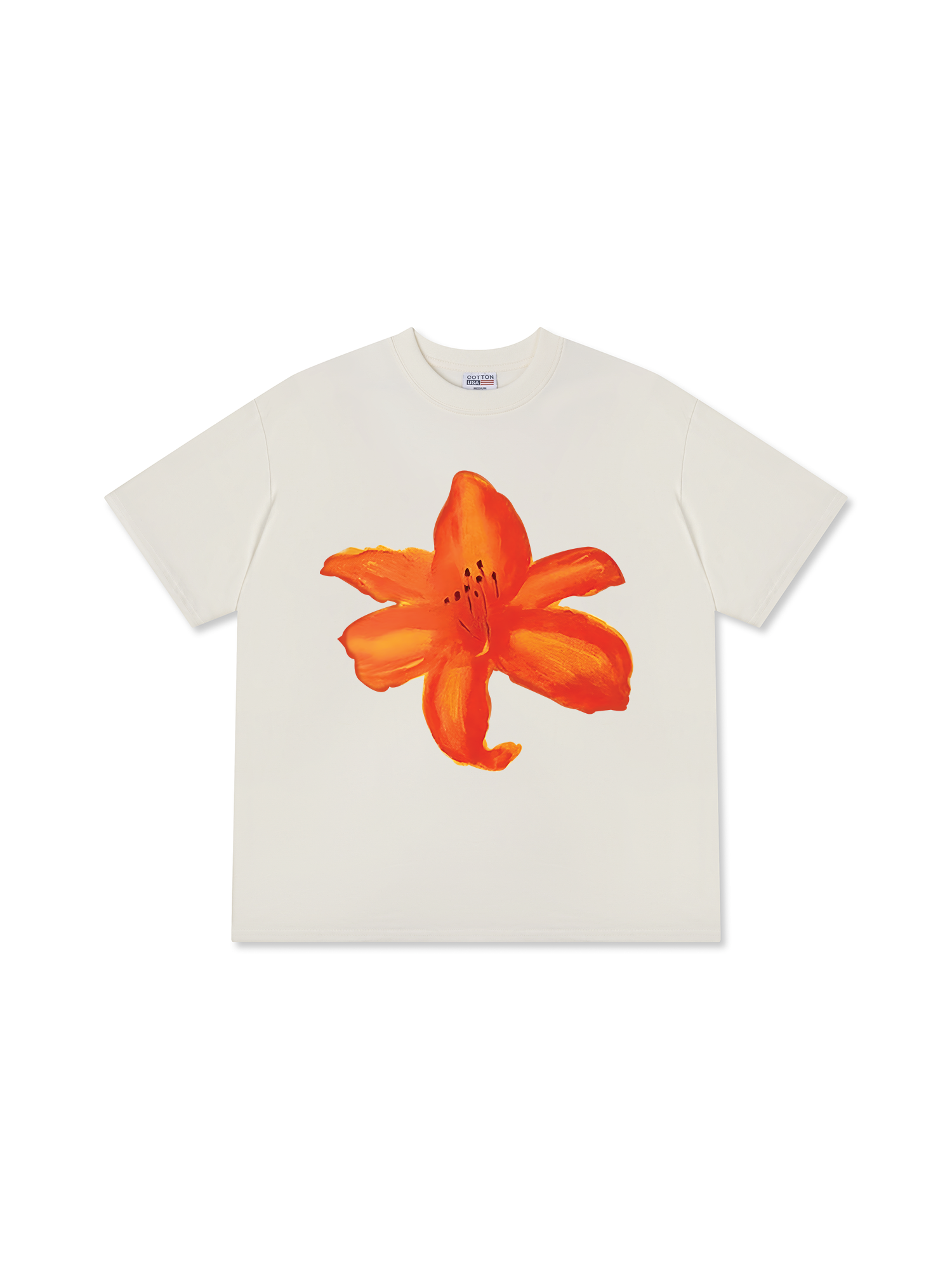 Áo Thun Relaxed Fit Floral Summer Vibes