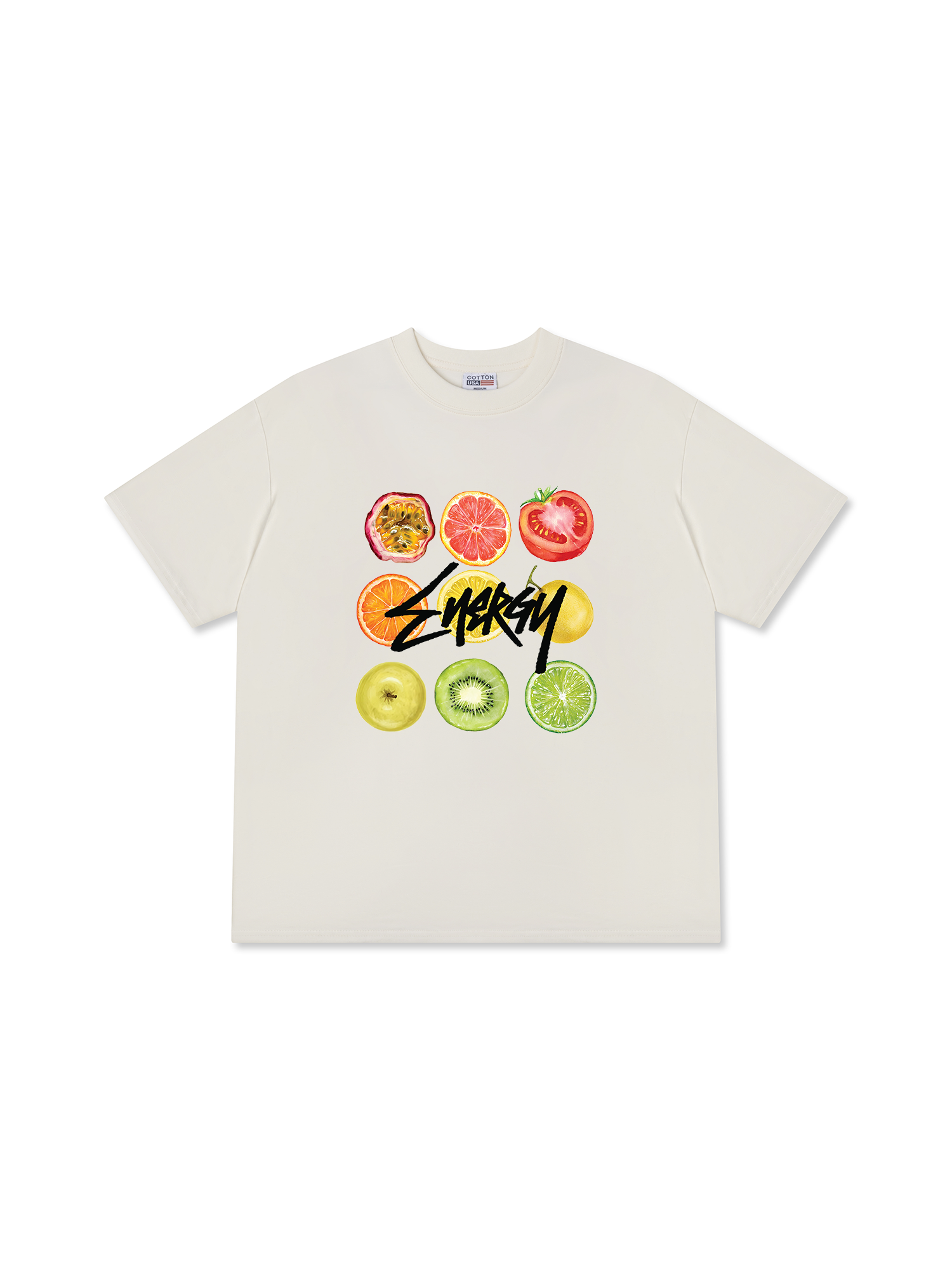 Áo Thun Relaxed Fit Energy Tropical Splash