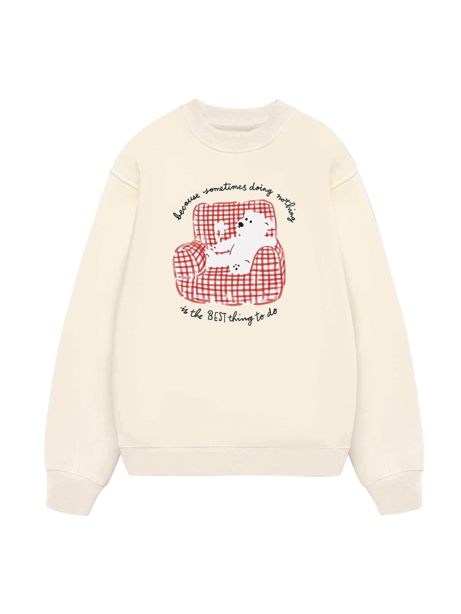Chill Bear At Home Sweater