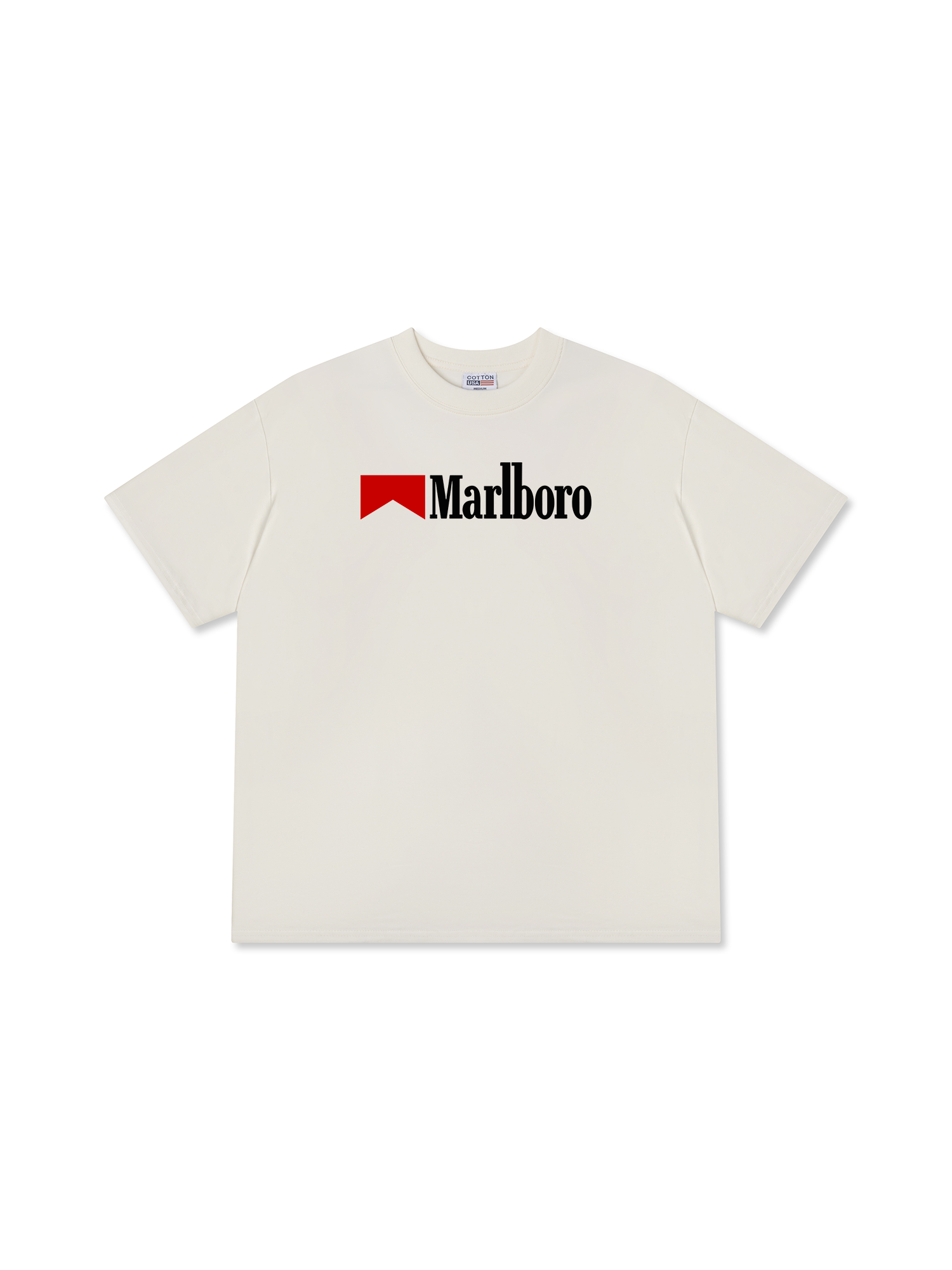 Áo Thun Relaxed Fit Marlboro Typo Logo