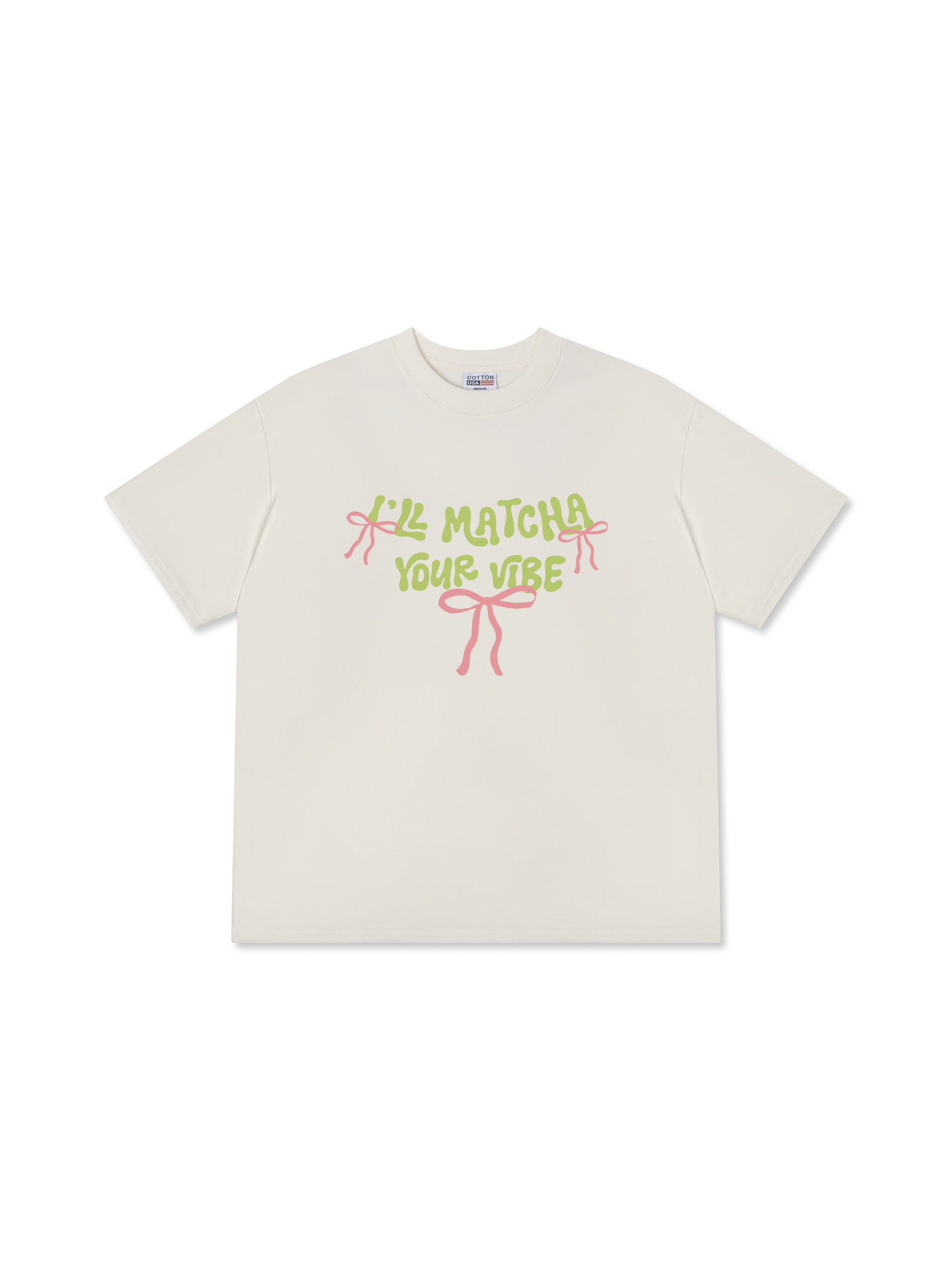 Áo Thun Relaxed Fit Daily Cup I'll Matcha Your Vibe