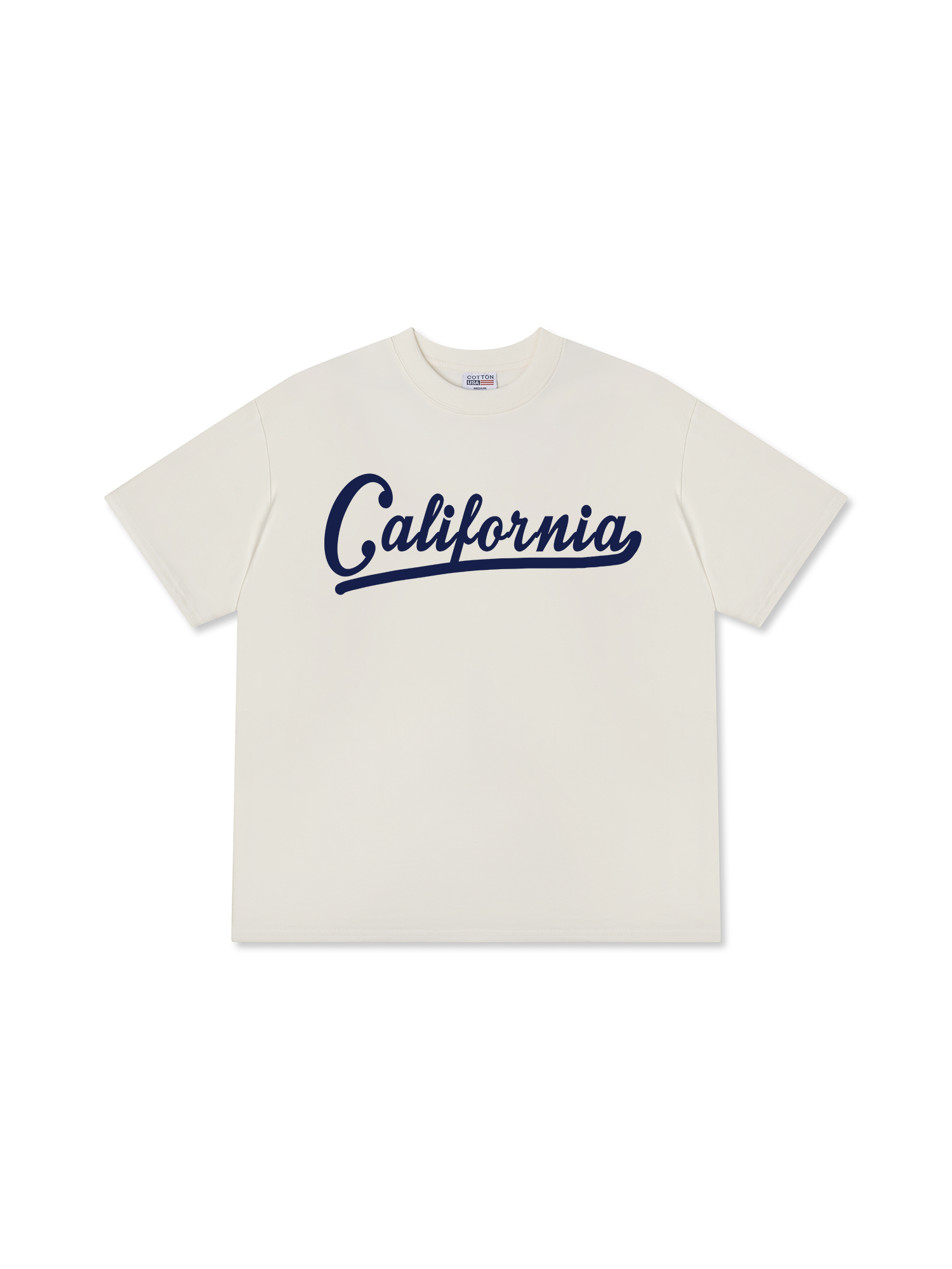 Áo Thun Relaxed Fit USA Califorinia Blue