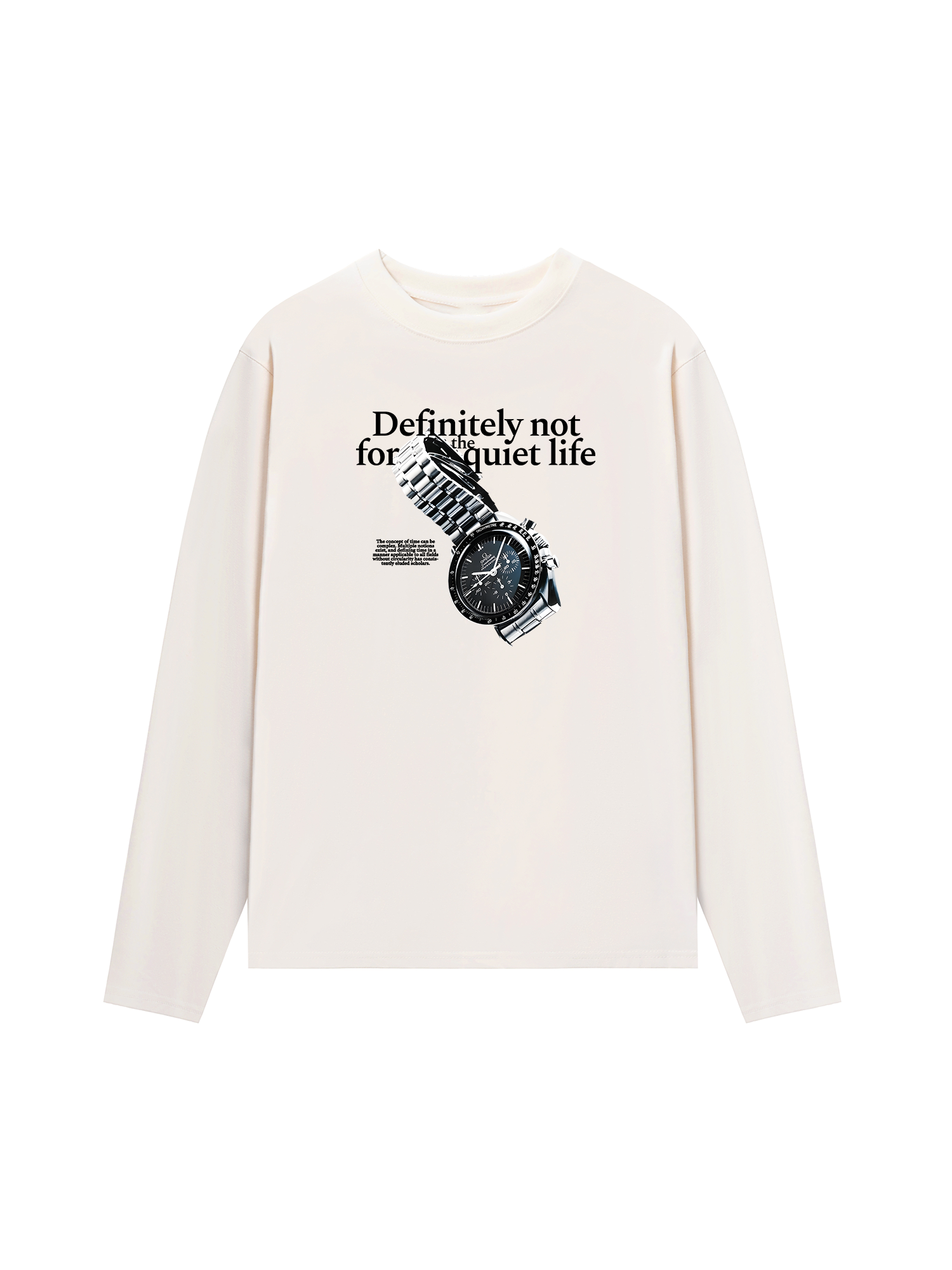 Áo Thun Dài Tay Watch Quiet Life