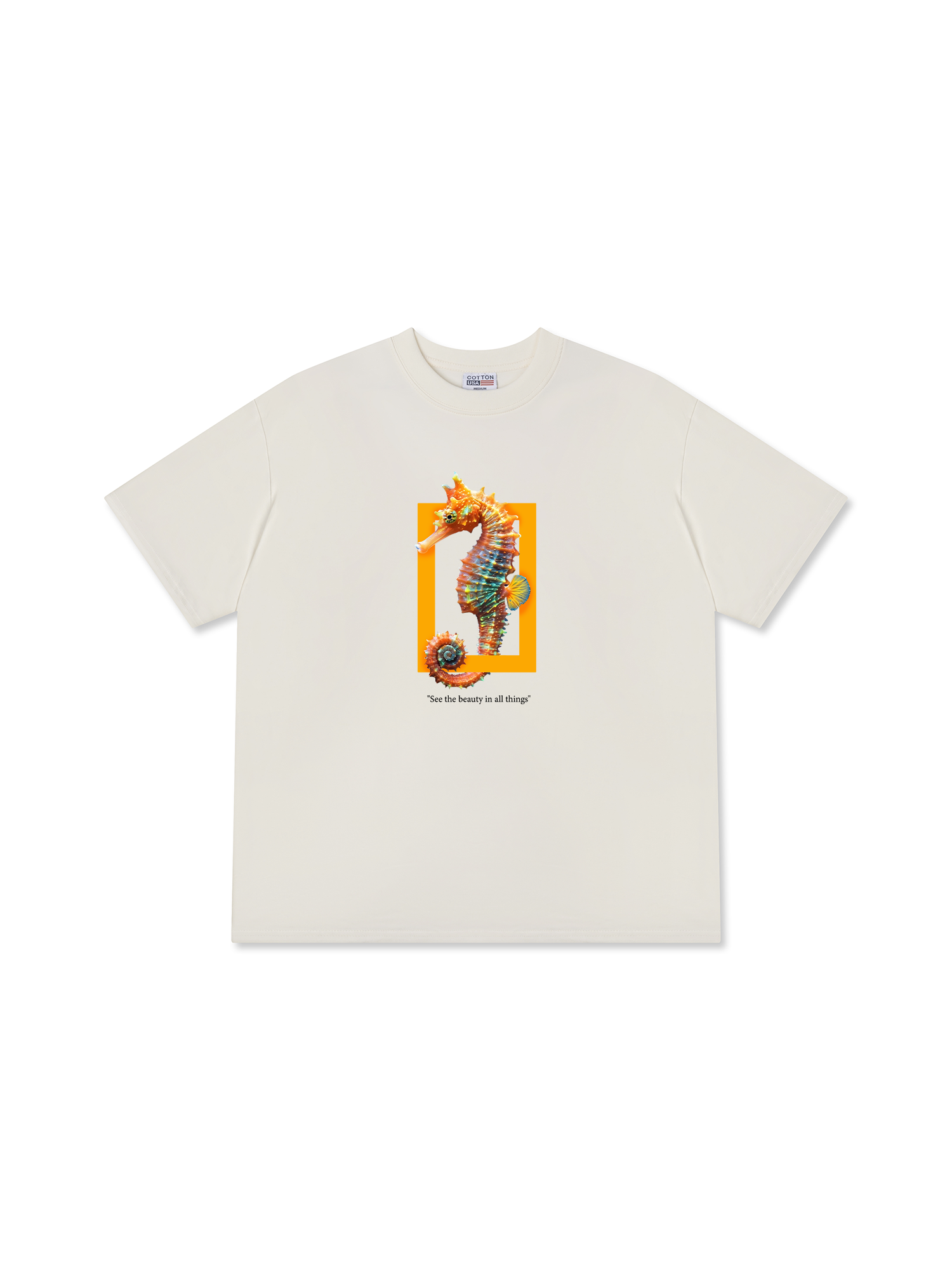 Áo Thun Relaxed Fit Wild Life See The Beauty