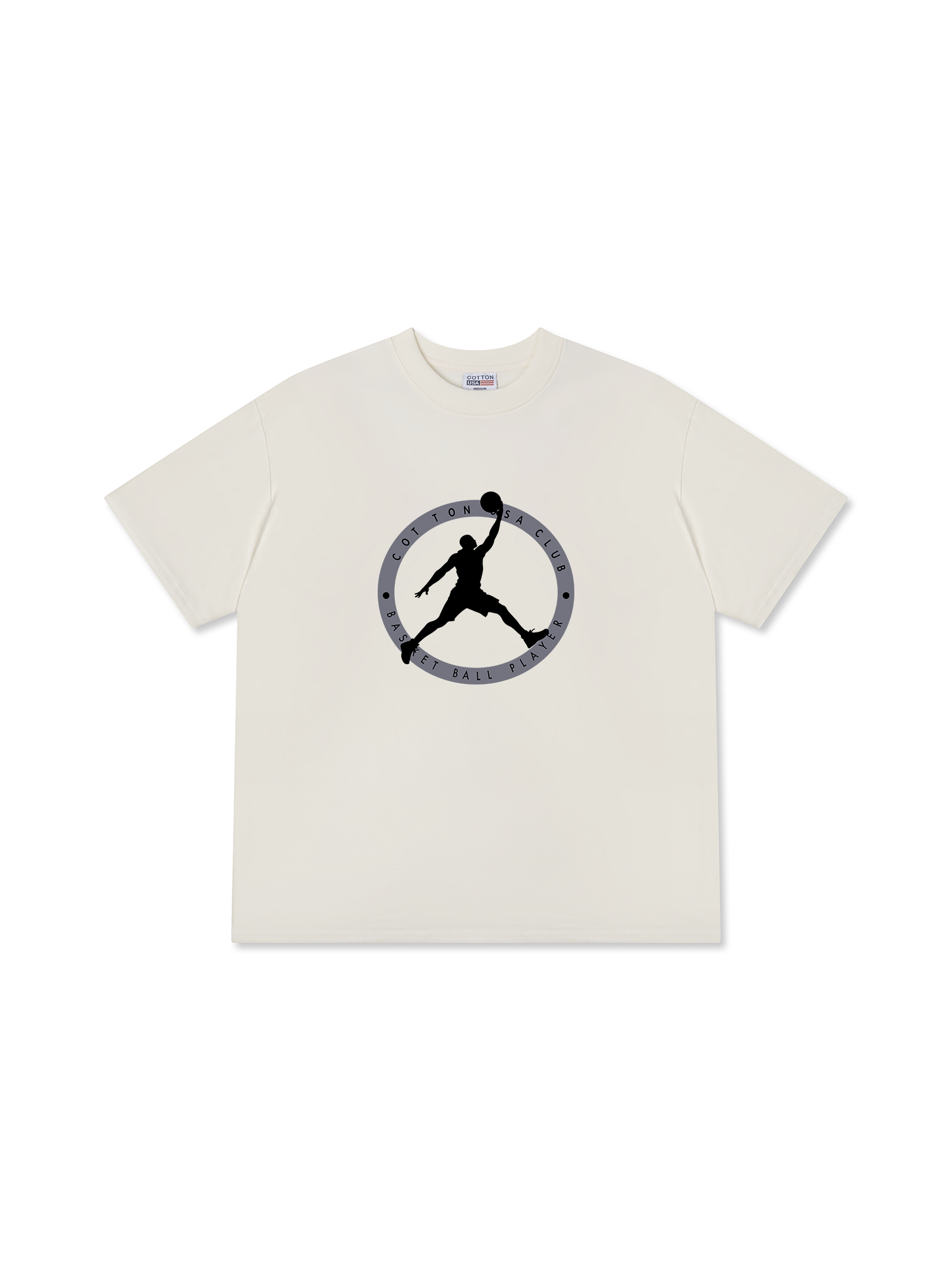 Áo Thun Relaxed Fit Basketball Logo