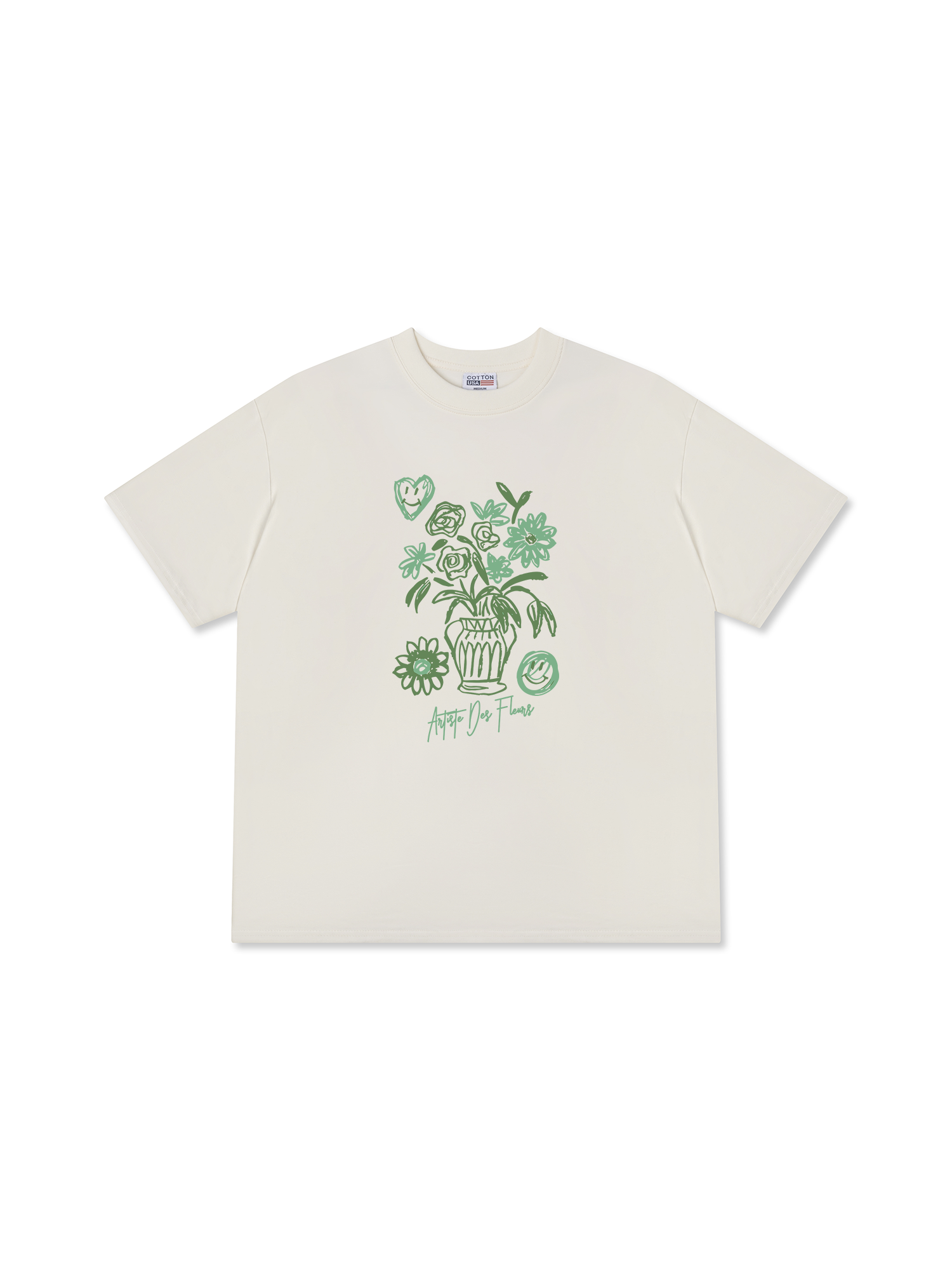 Áo Thun Relaxed Fit Floral Artiste Des Fleurs