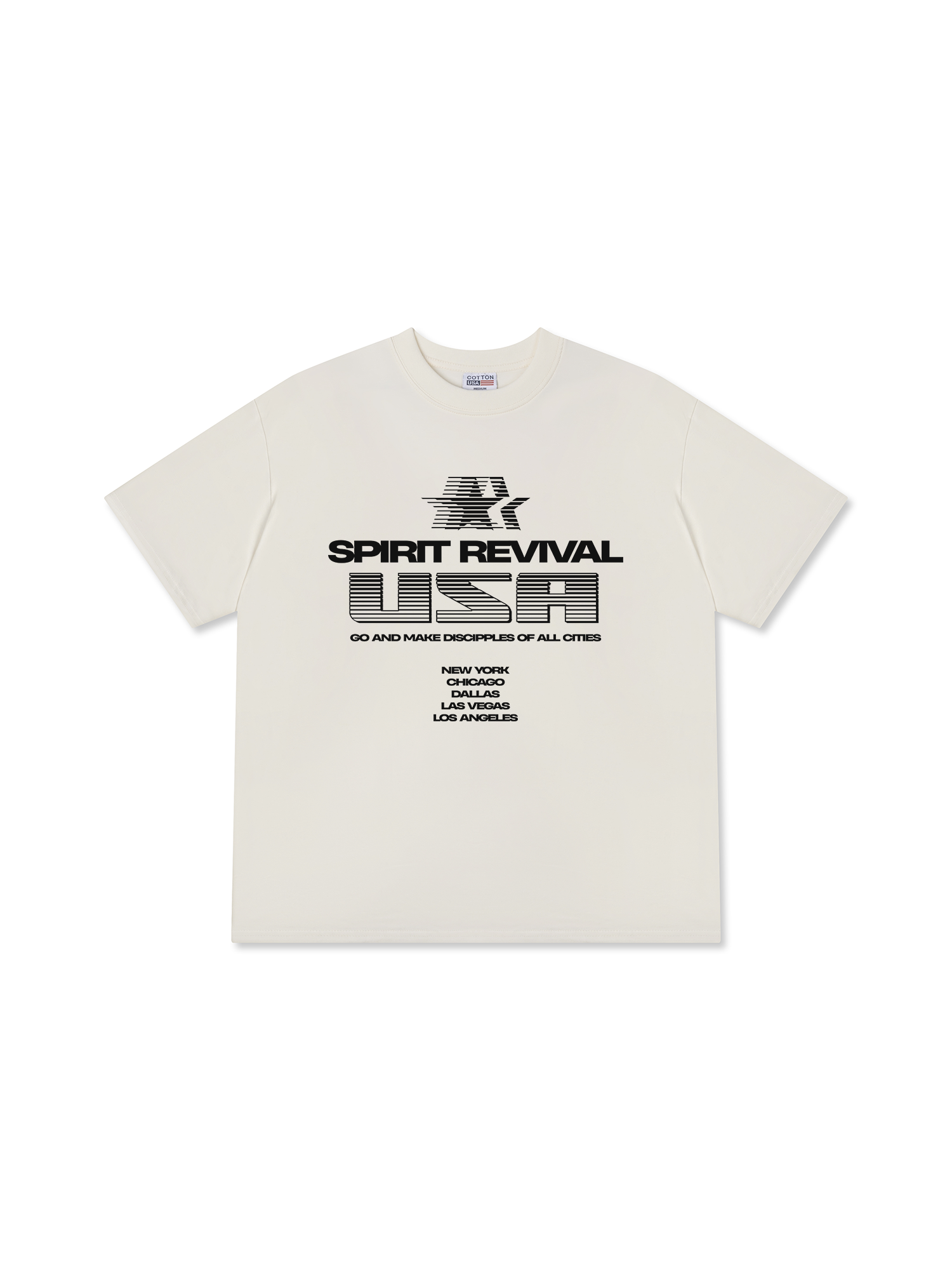 Áo Thun Relaxed Fit USA Spirit Revival