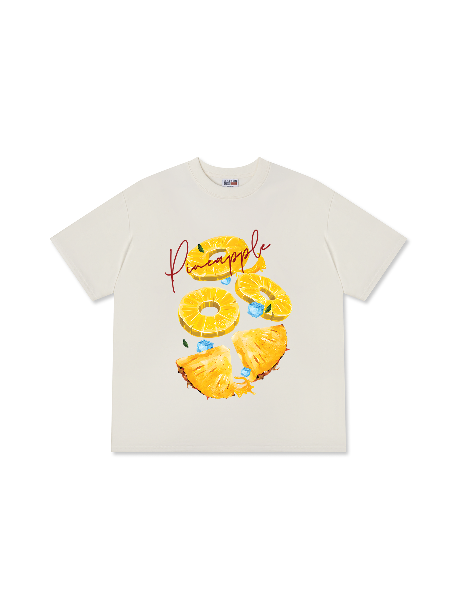 Áo Thun Relaxed Fit Tropical Pinapple