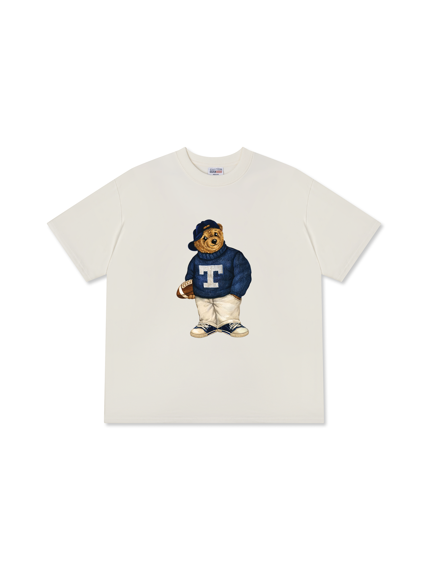 Áo Thun Relaxed Fit Bear Two