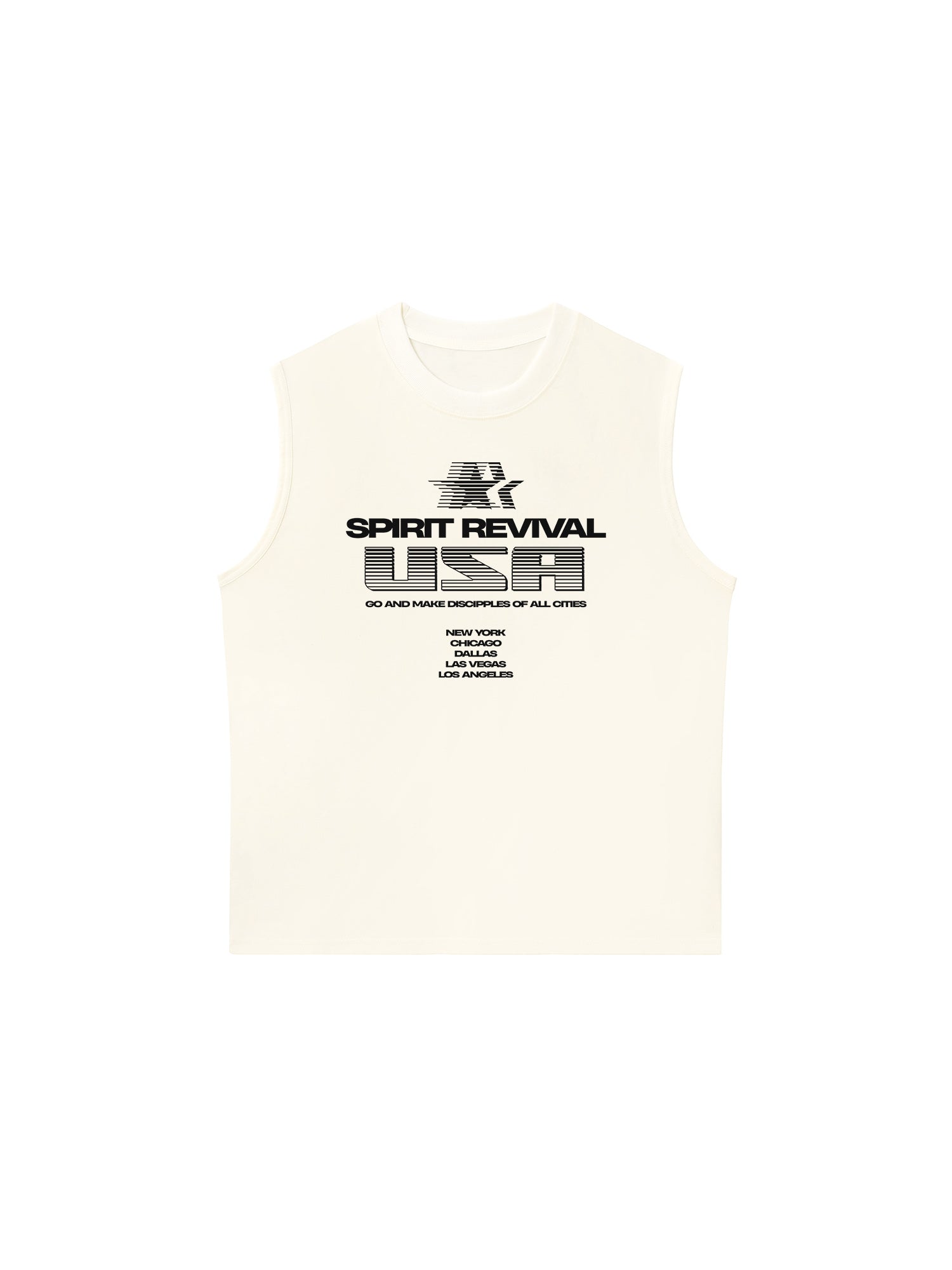 Áo Ba Lỗ Relaxed Fit USA Spirit Revival