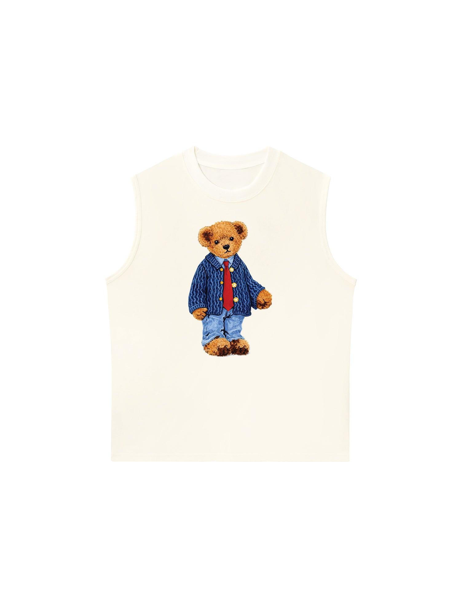 Áo Ba Lỗ Relaxed Fit Soft Boy Bear