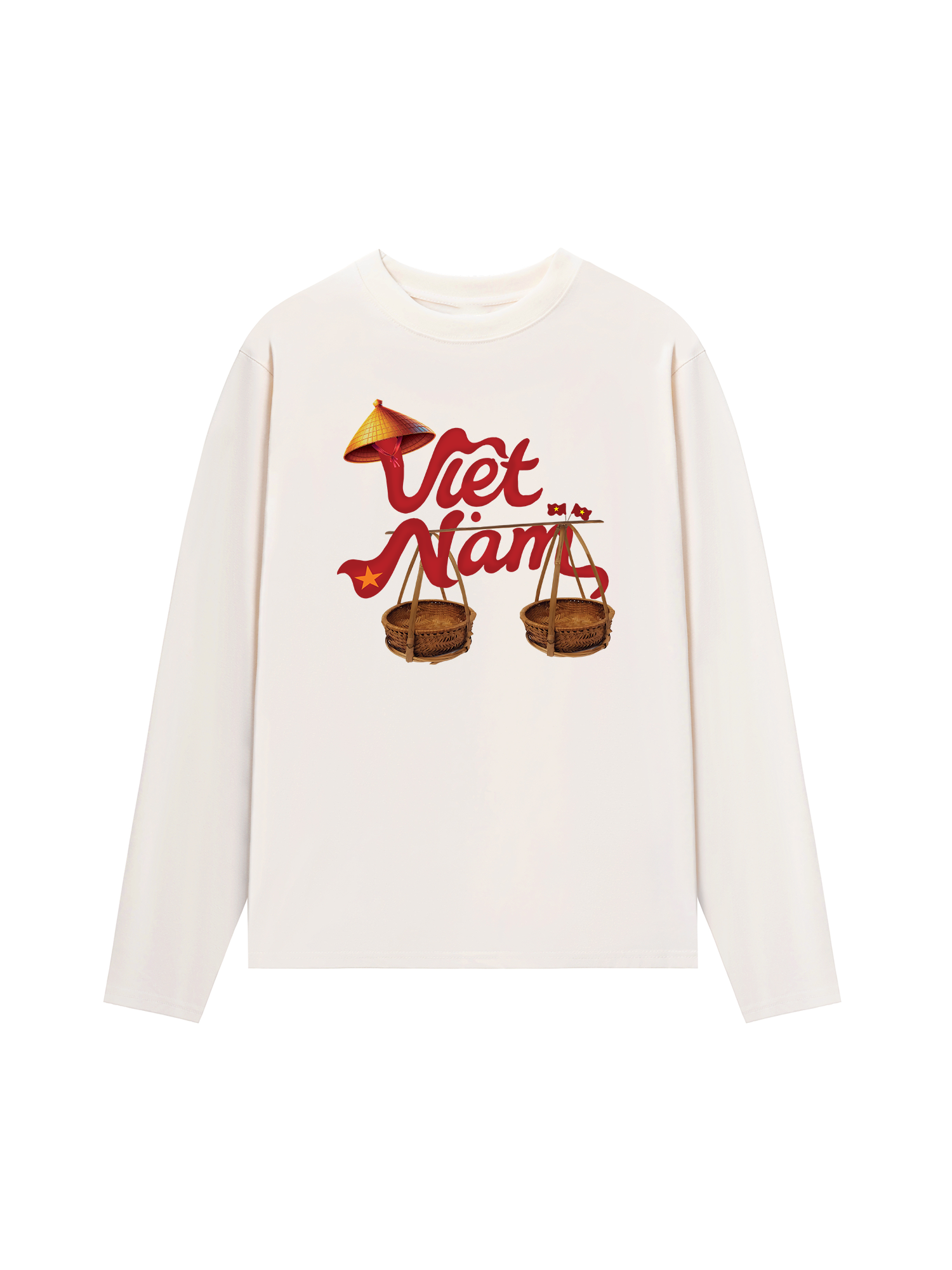 Áo Thun Dài Tay Việt Nam Xưa