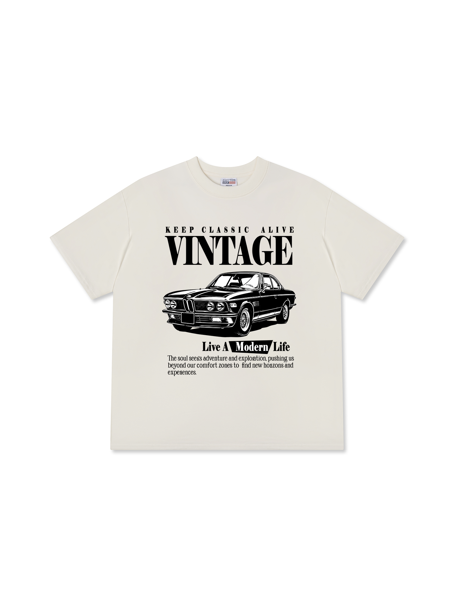 Áo Thun Relaxed Fit Keep Classic Alive