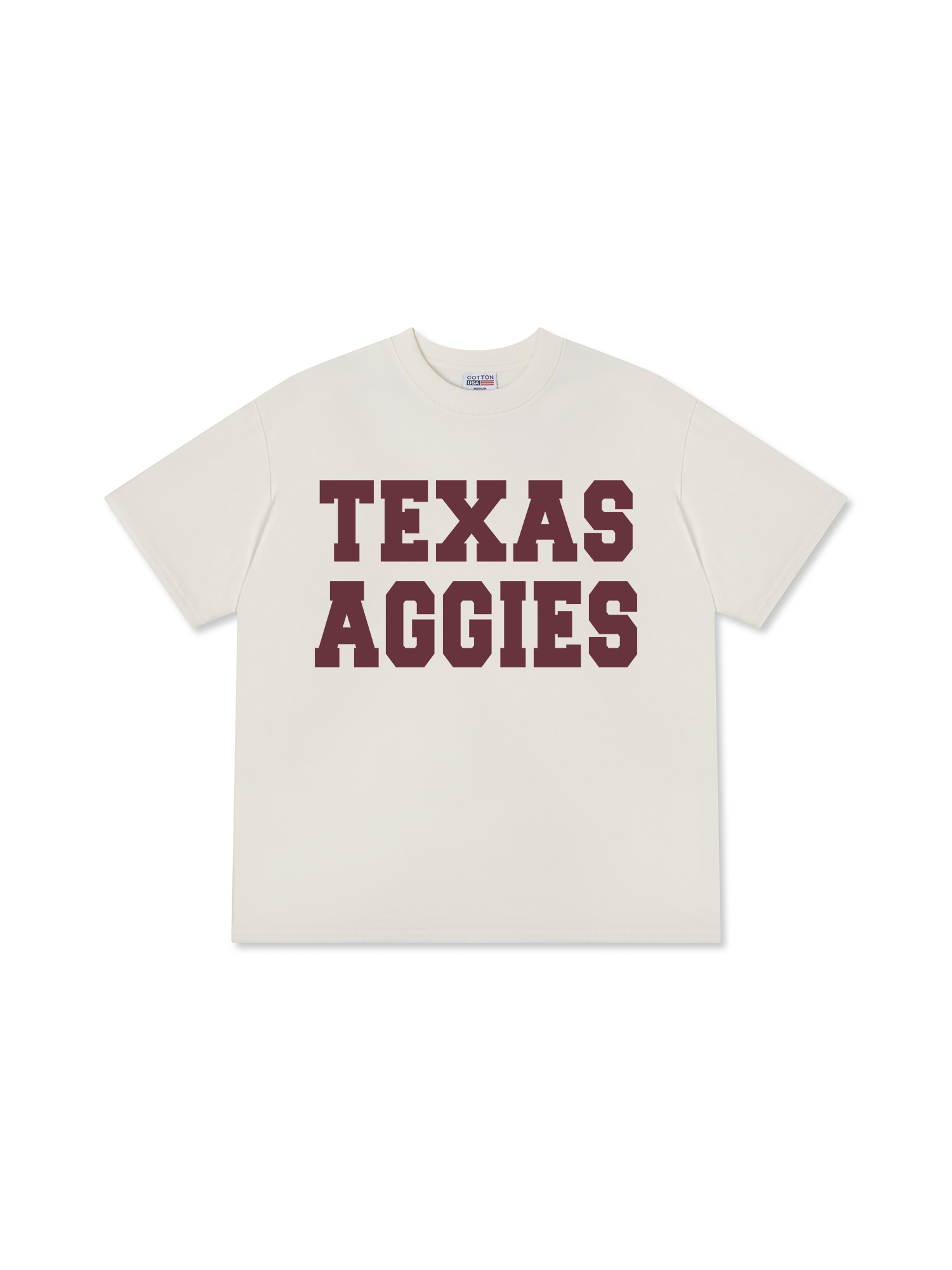 Áo Thun Relaxed Fit USA Texas Aggies