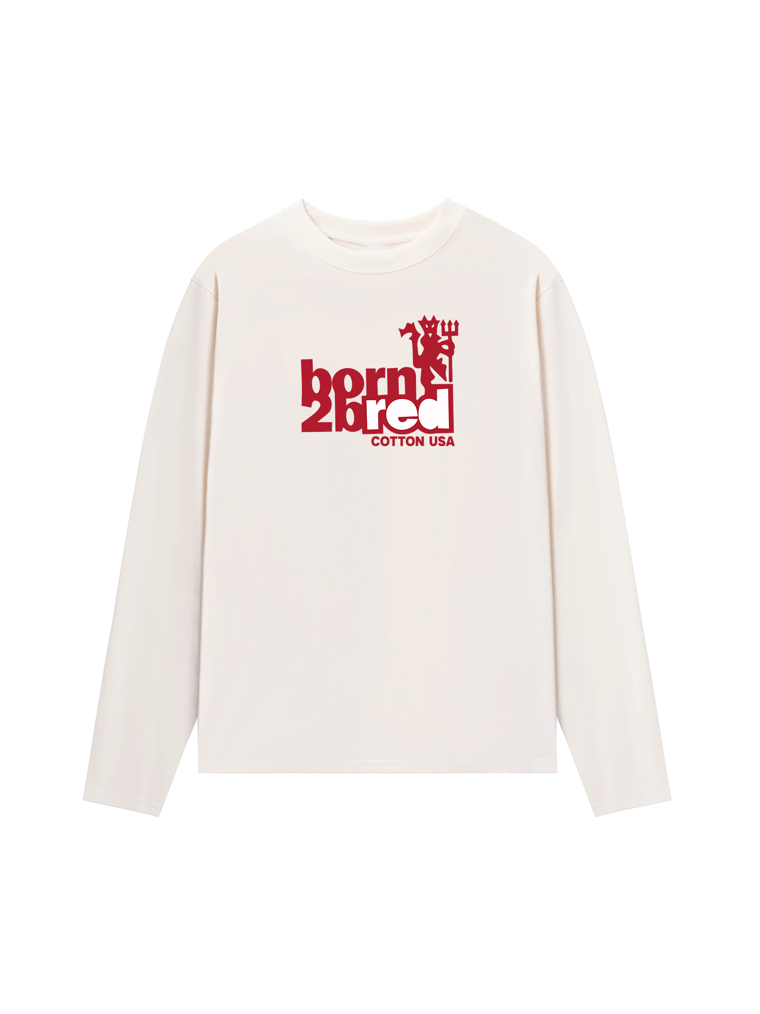 Áo Thun Dài Tay Born To Be Red