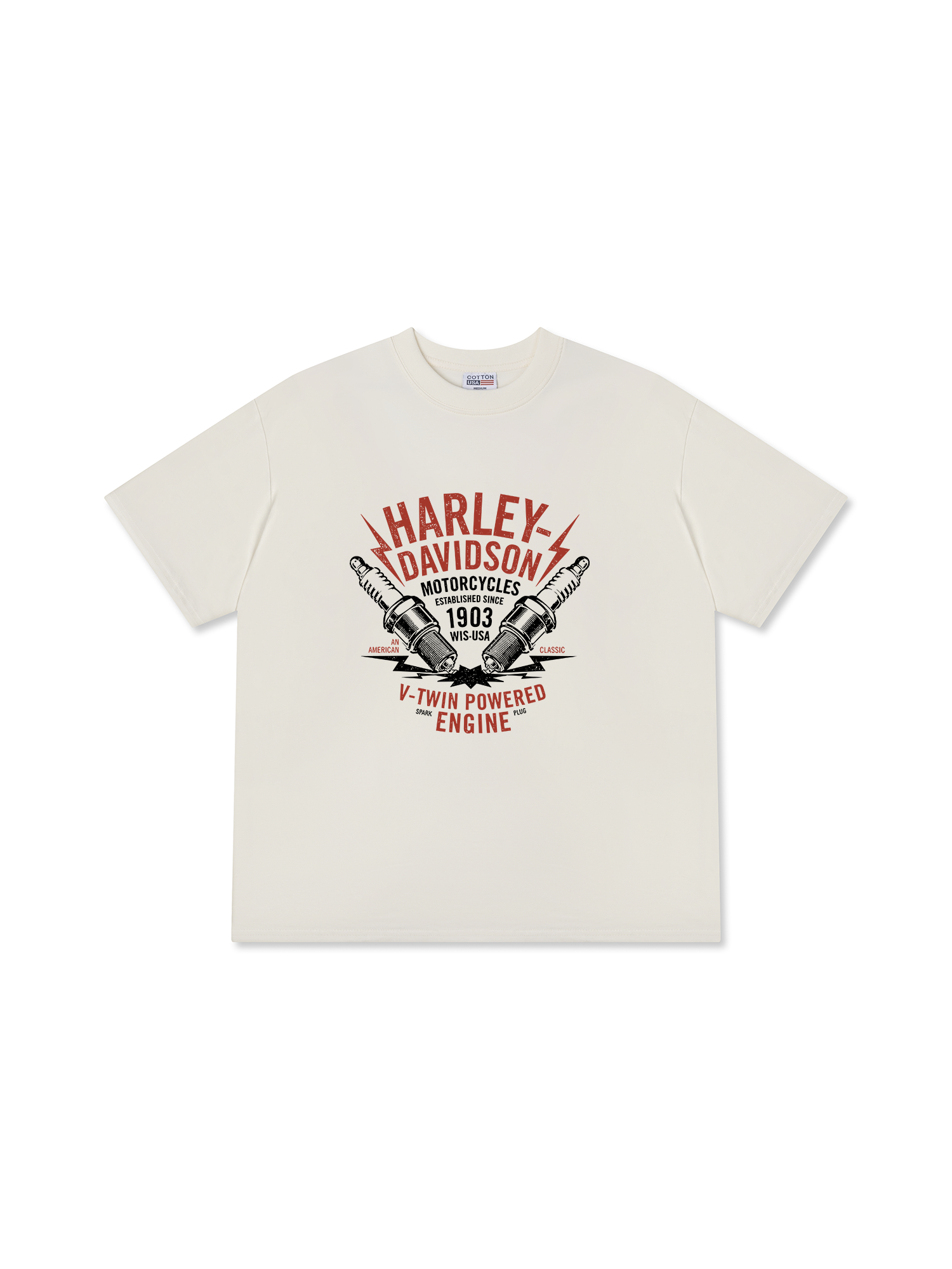 Áo Thun Relaxed Fit Motorbike Harley Davidson Motocycles