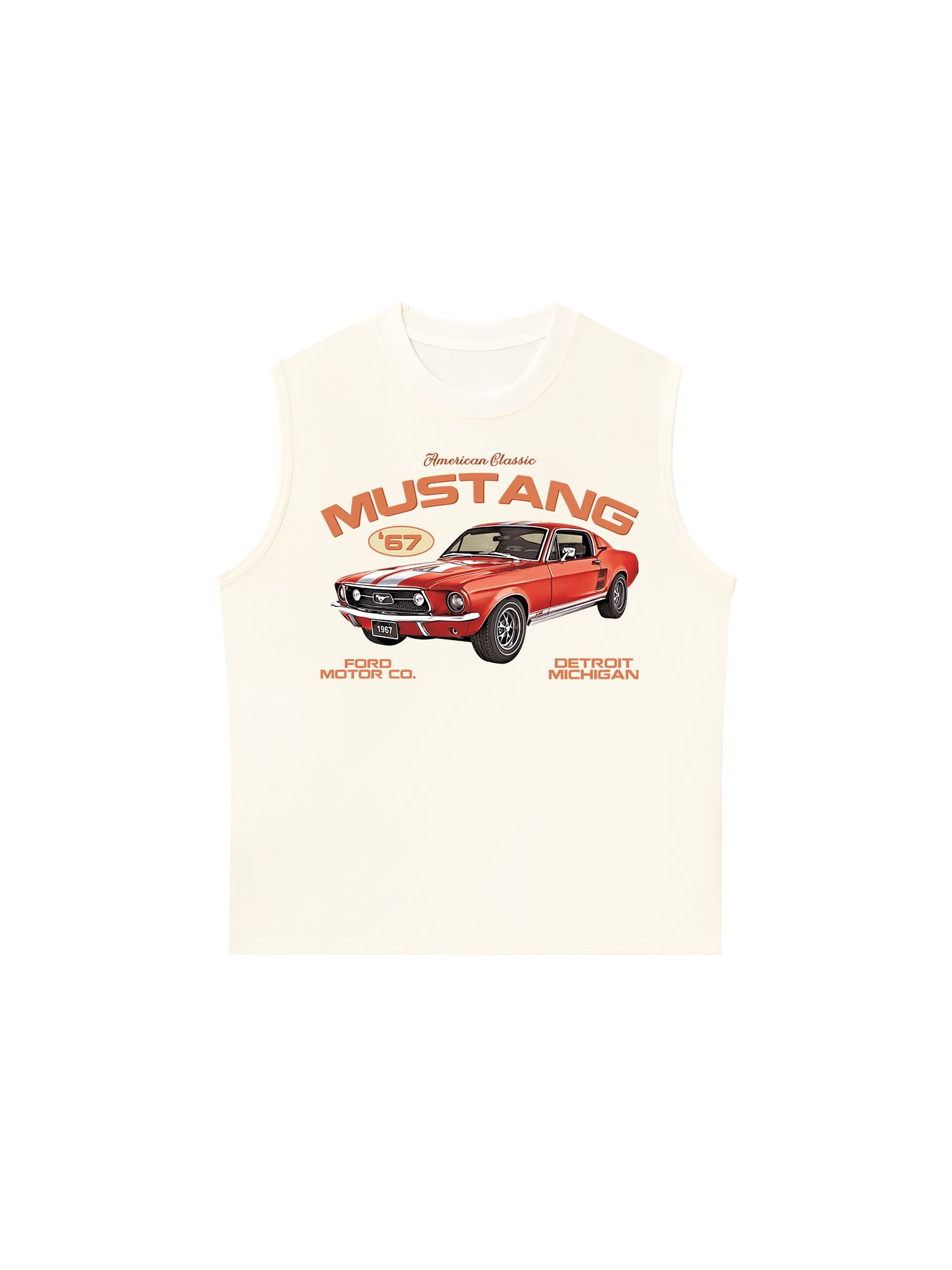 Áo Ba Lỗ Relaxed Fit Ford American Classic
