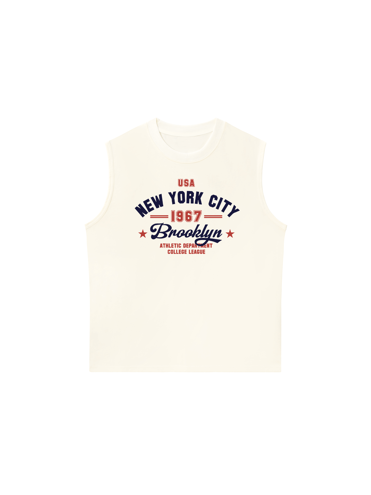 Áo Ba Lỗ Relaxed Fit USA New York City