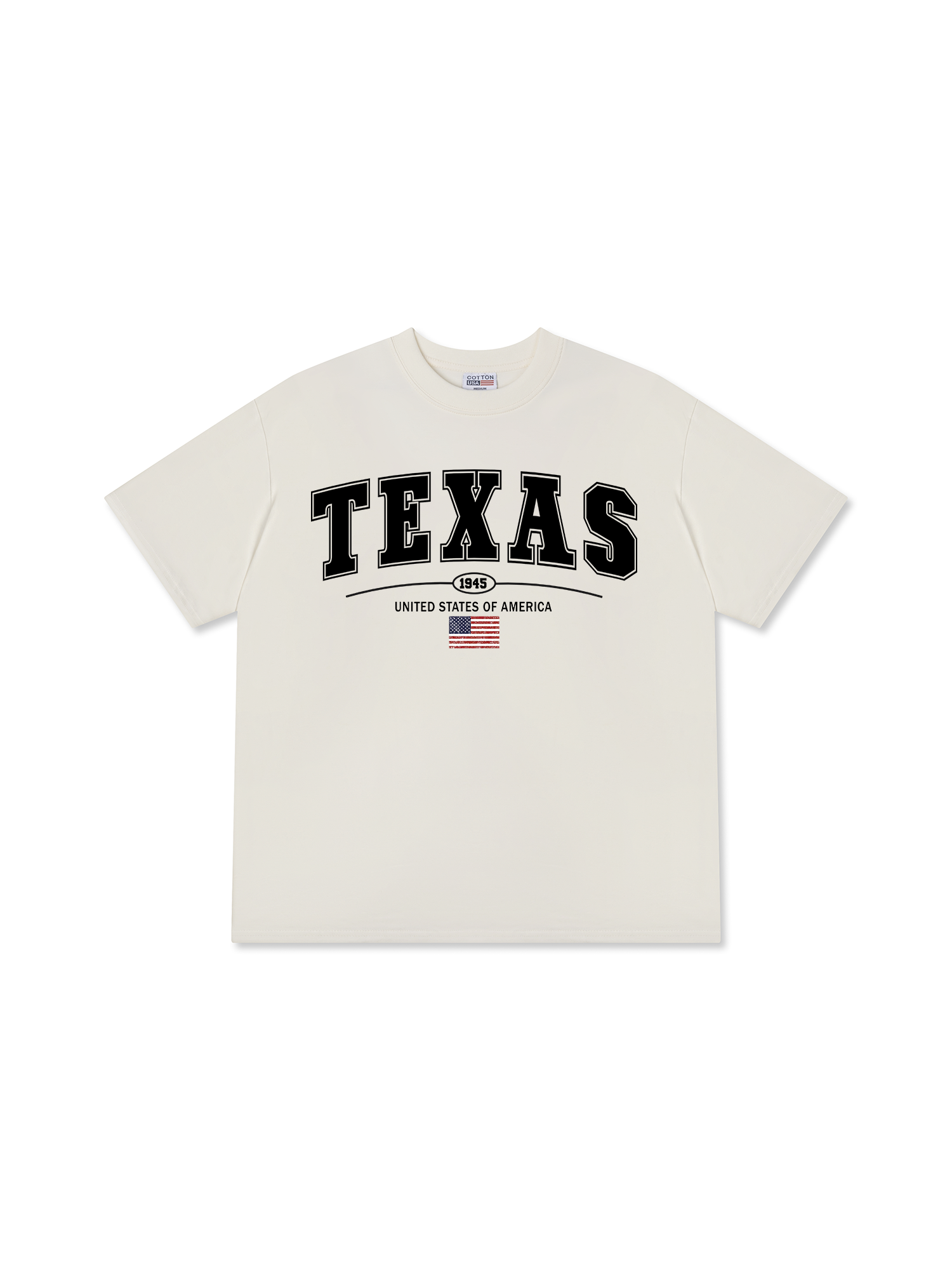 Áo Thun Relaxed Fit USA Texas 1945