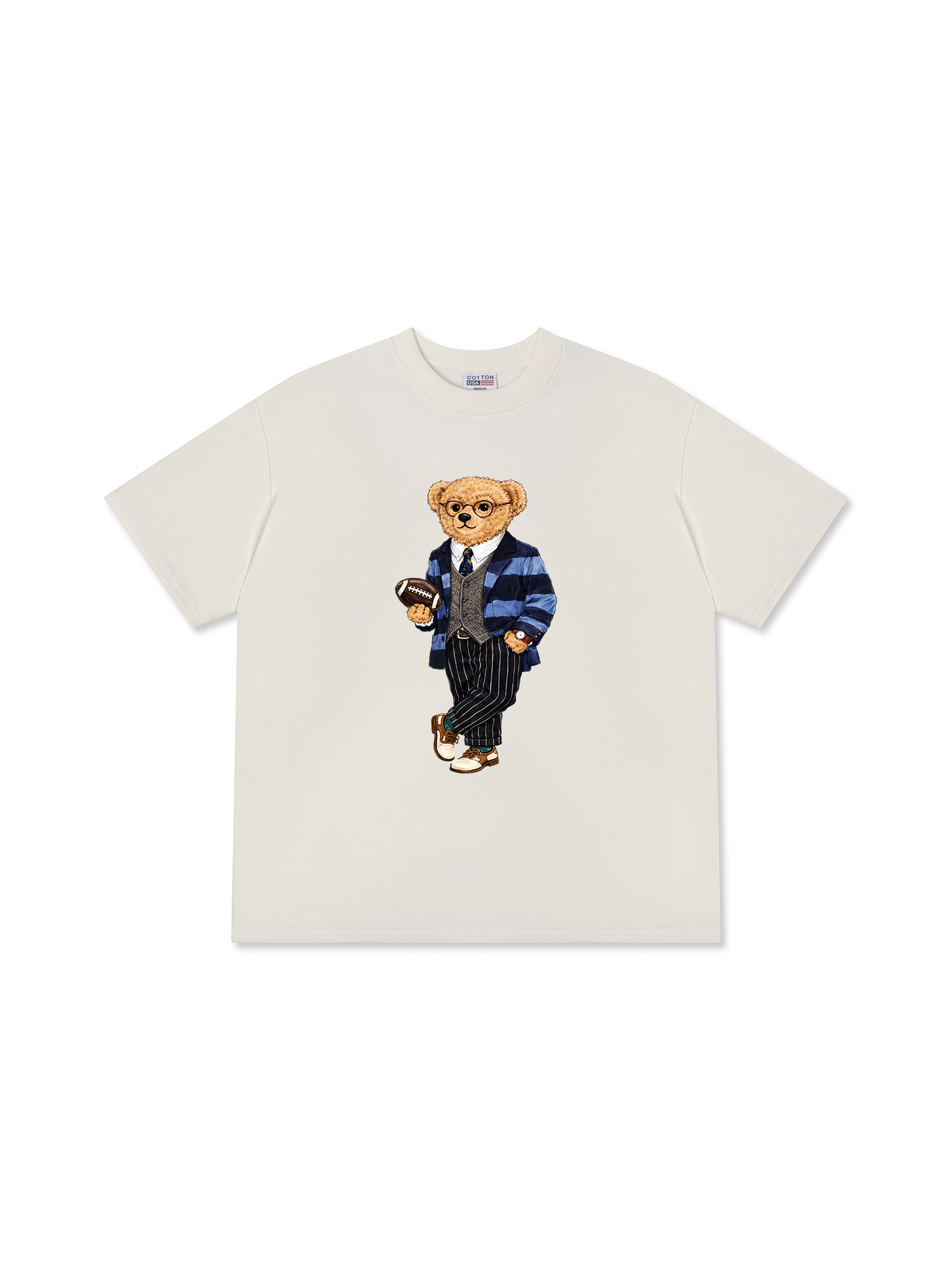 Áo Thun Relaxed Fit Smart Bear