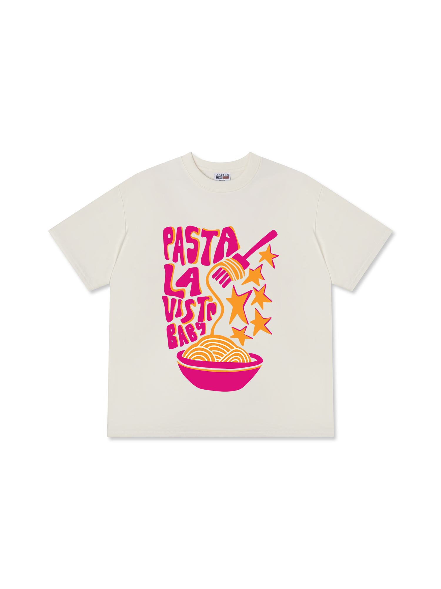 Áo Thun Relaxed Fit Yummy Mood Pasta La Vista Baby