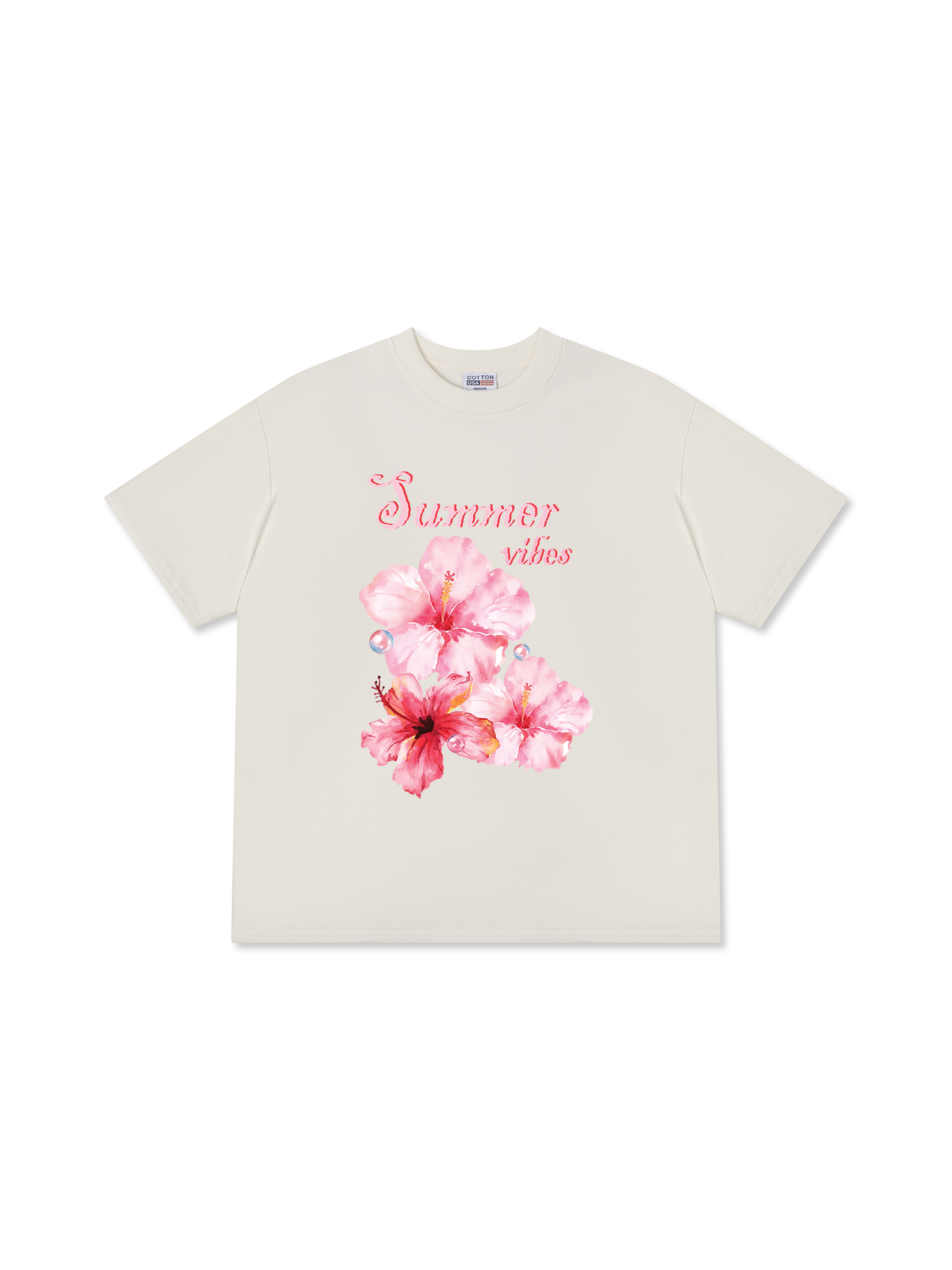 Áo Thun Relaxed Fit Tropical Summer Vibes