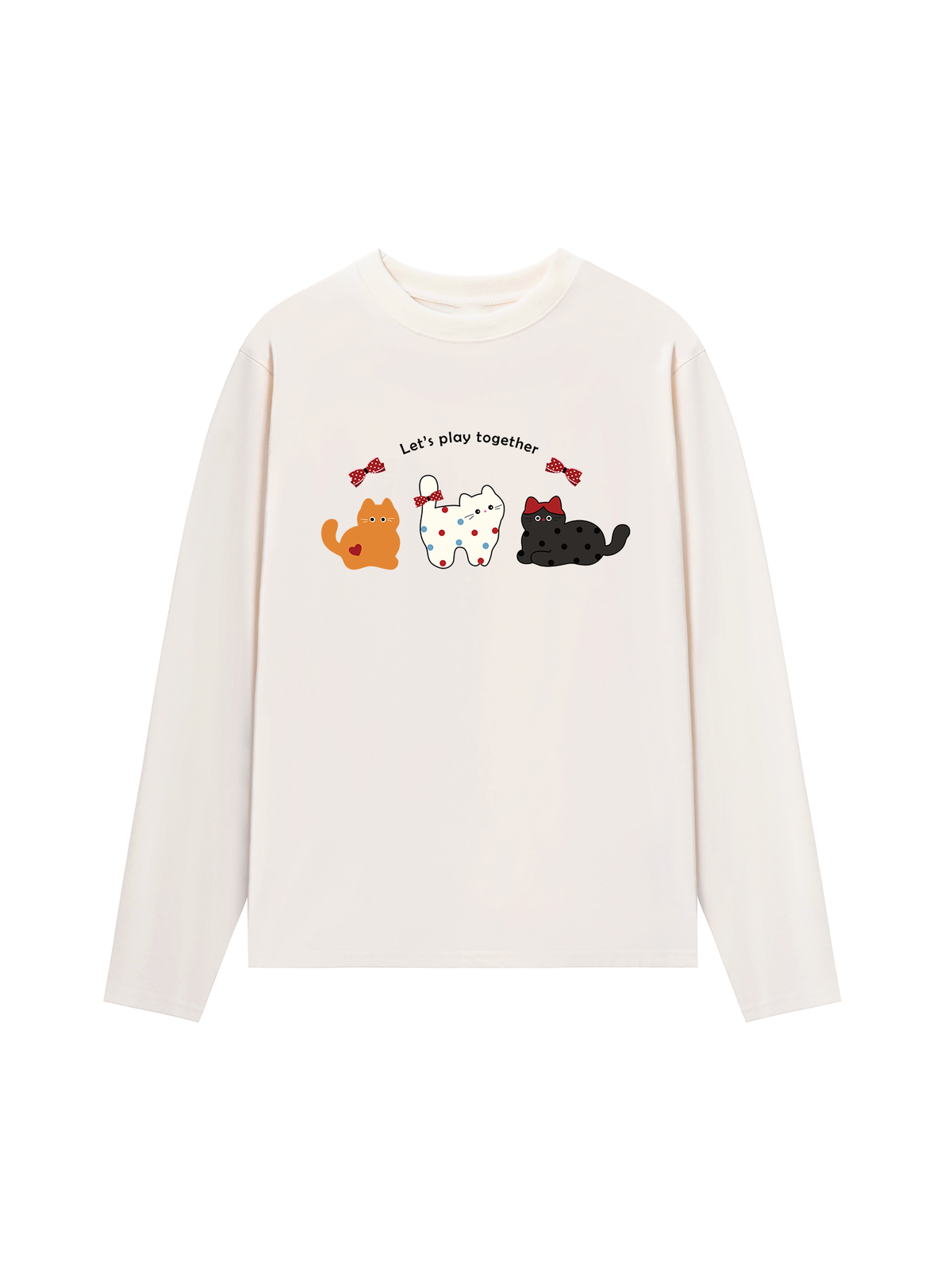 Áo Thun Dài Tay Dotty Mood Play Together