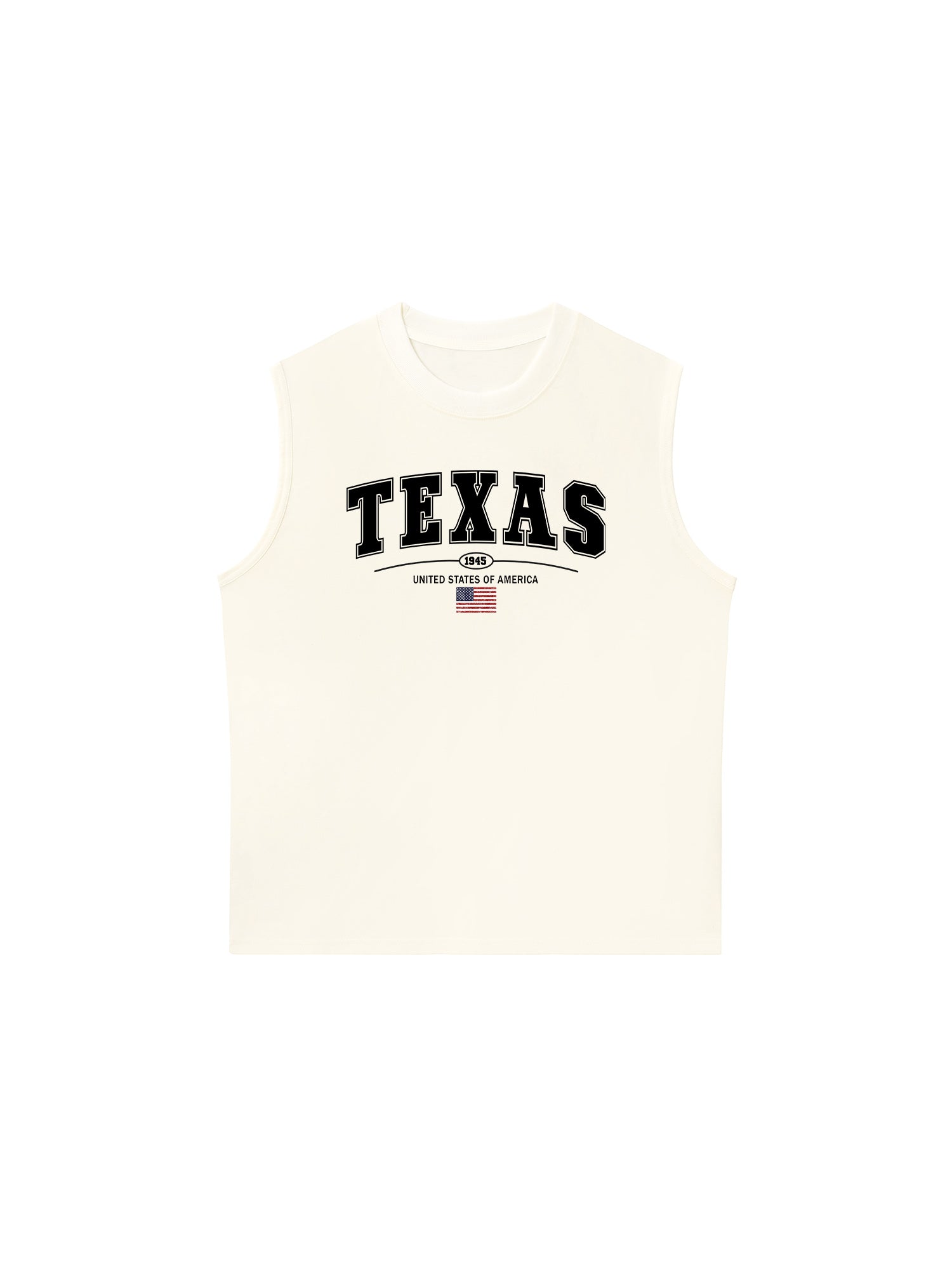 Áo Ba Lỗ Relaxed Fit USA Texas 1945