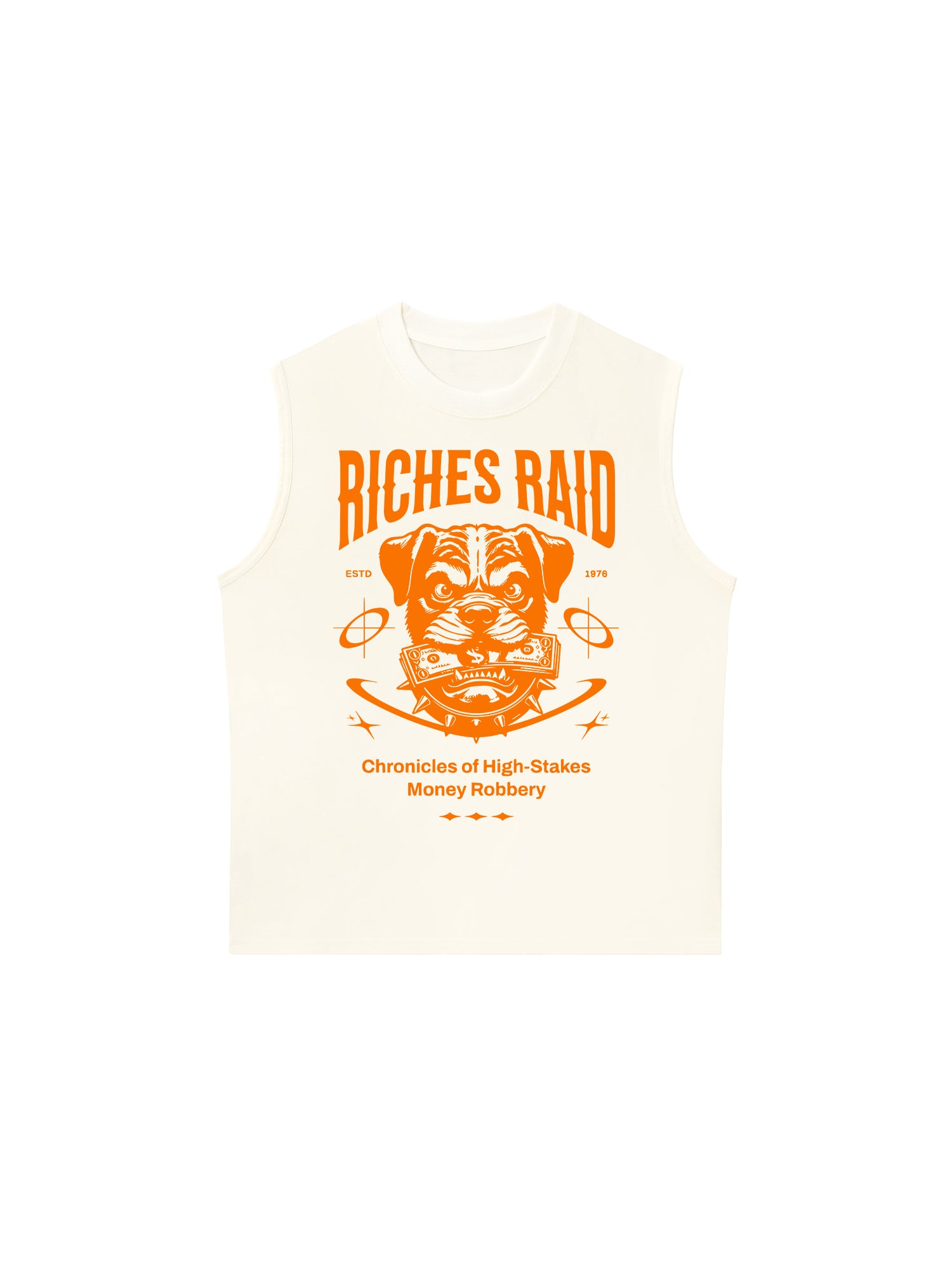Áo Ba Lỗ Relaxed Fit Money Riches Raid